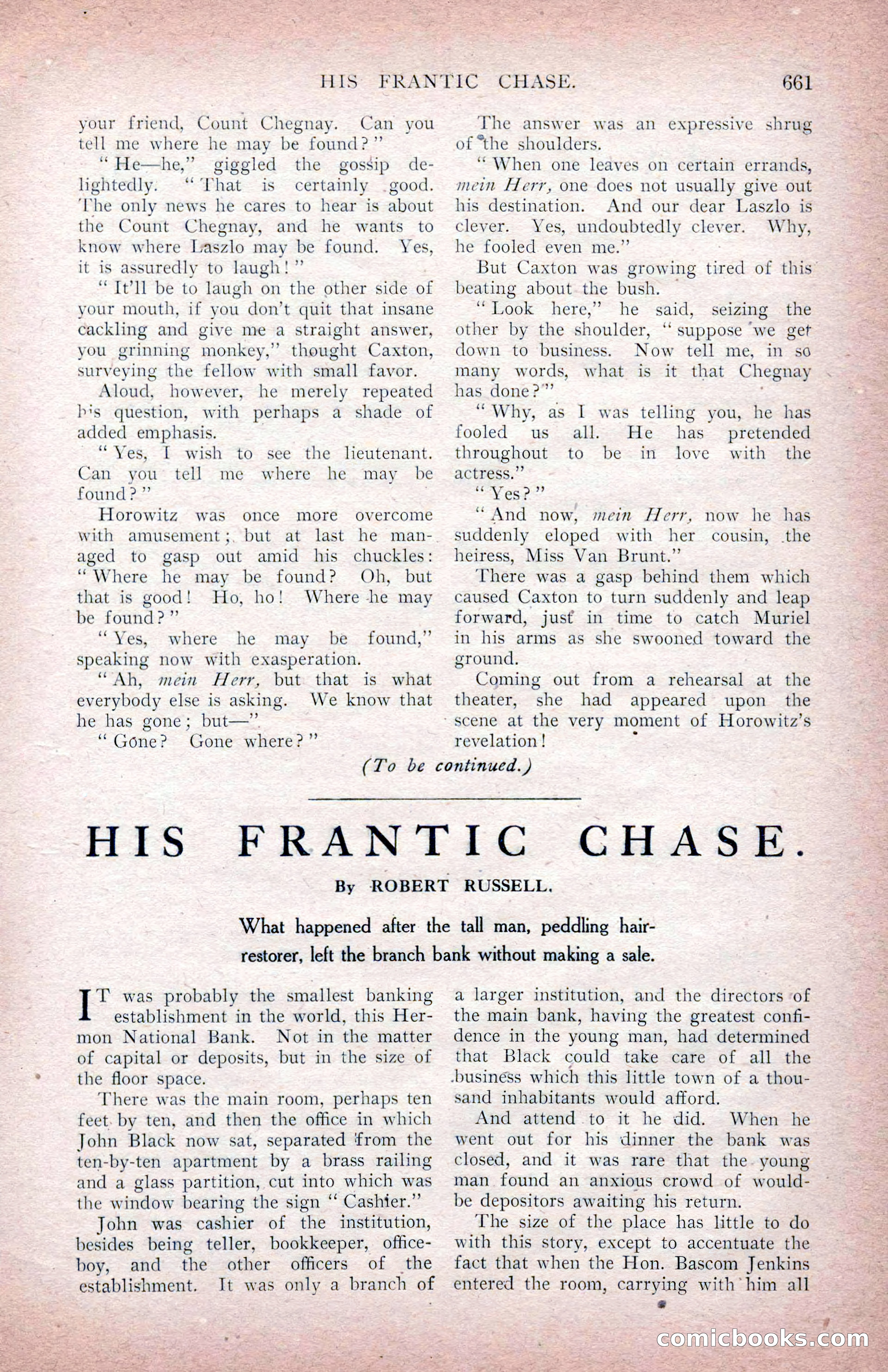 The Argosy for March 1909 — page 99 of 244
