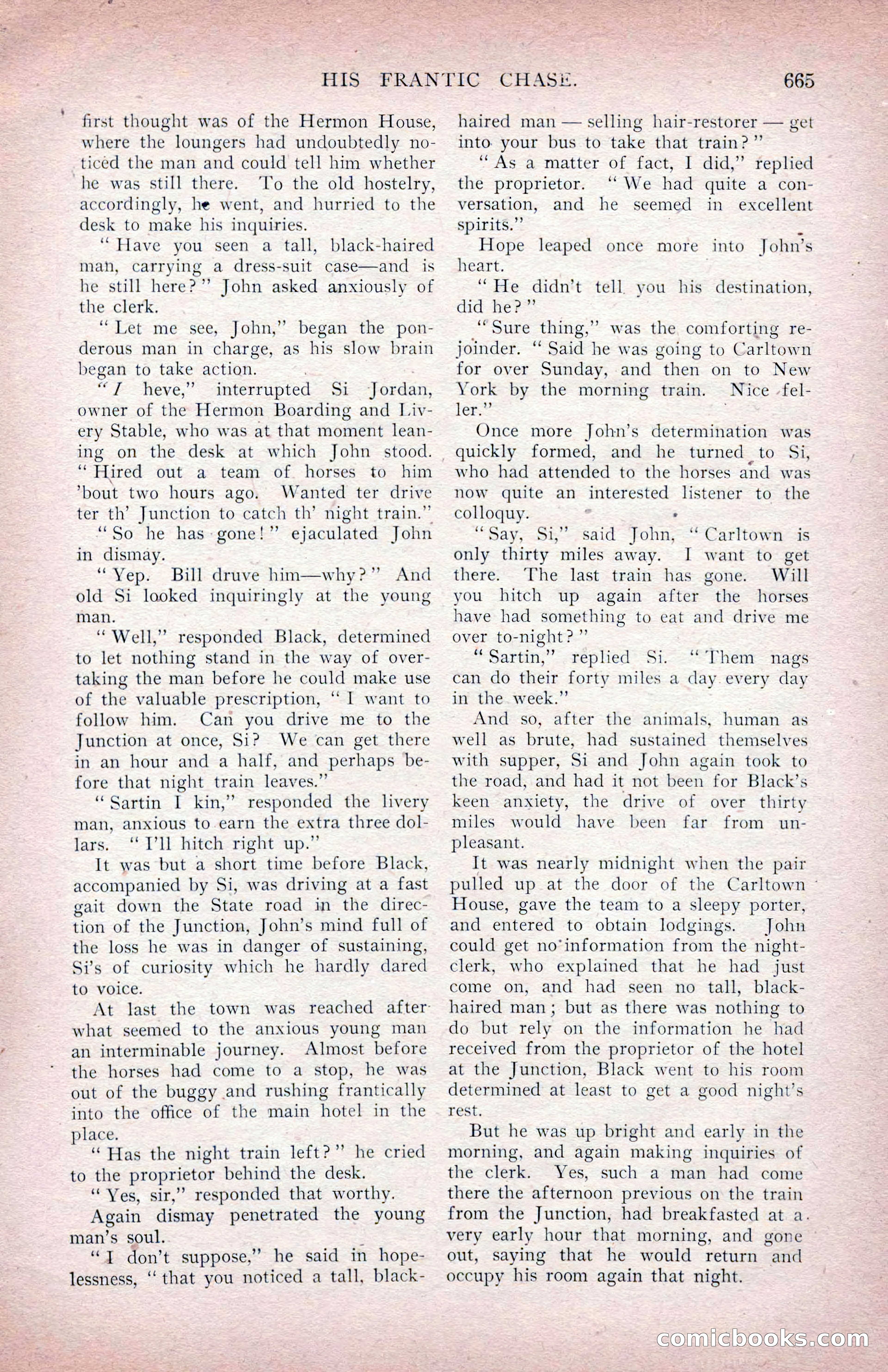 The Argosy for March 1909 — page 103 of 244
