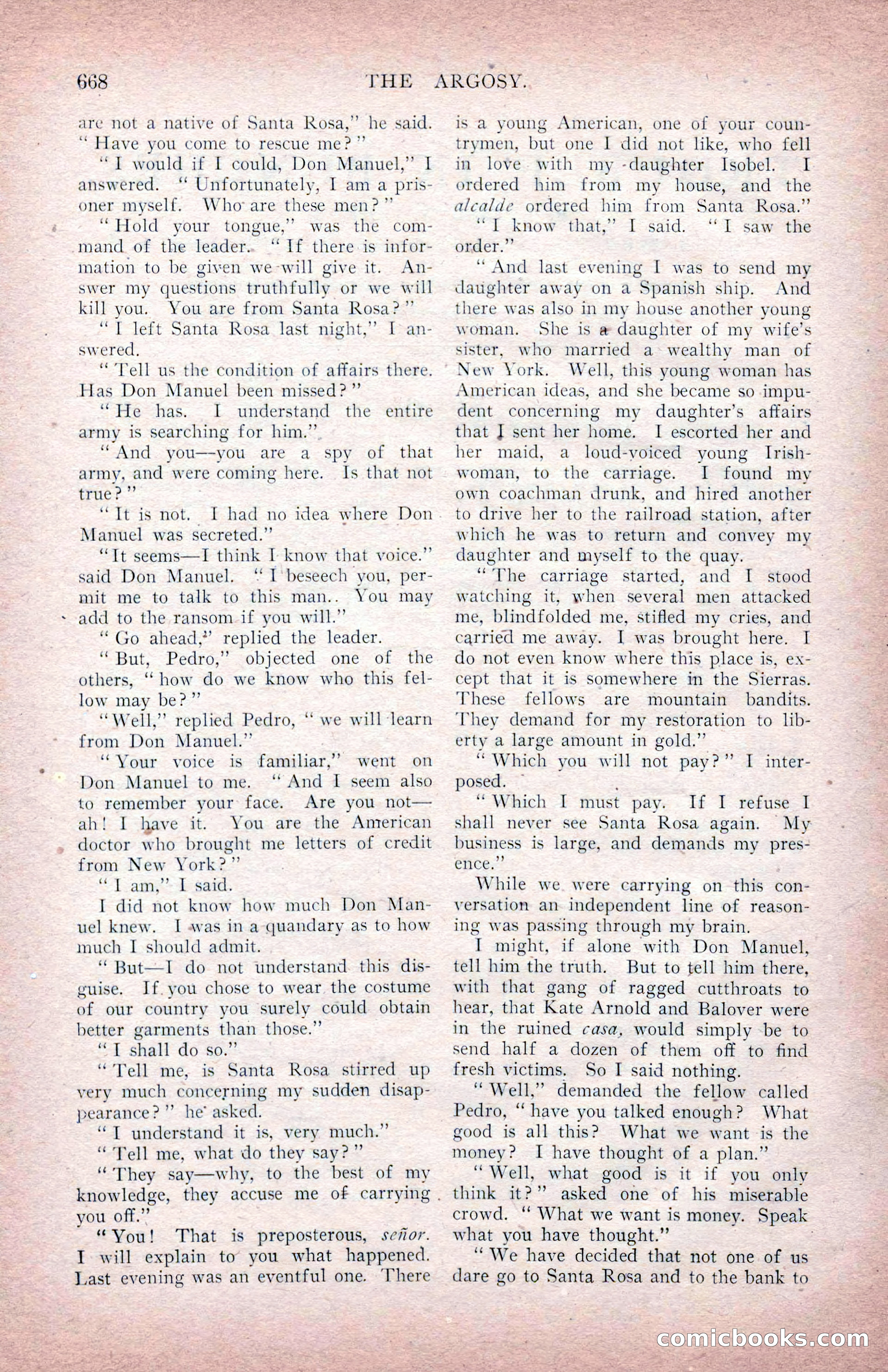 The Argosy for March 1909 — page 106 of 244