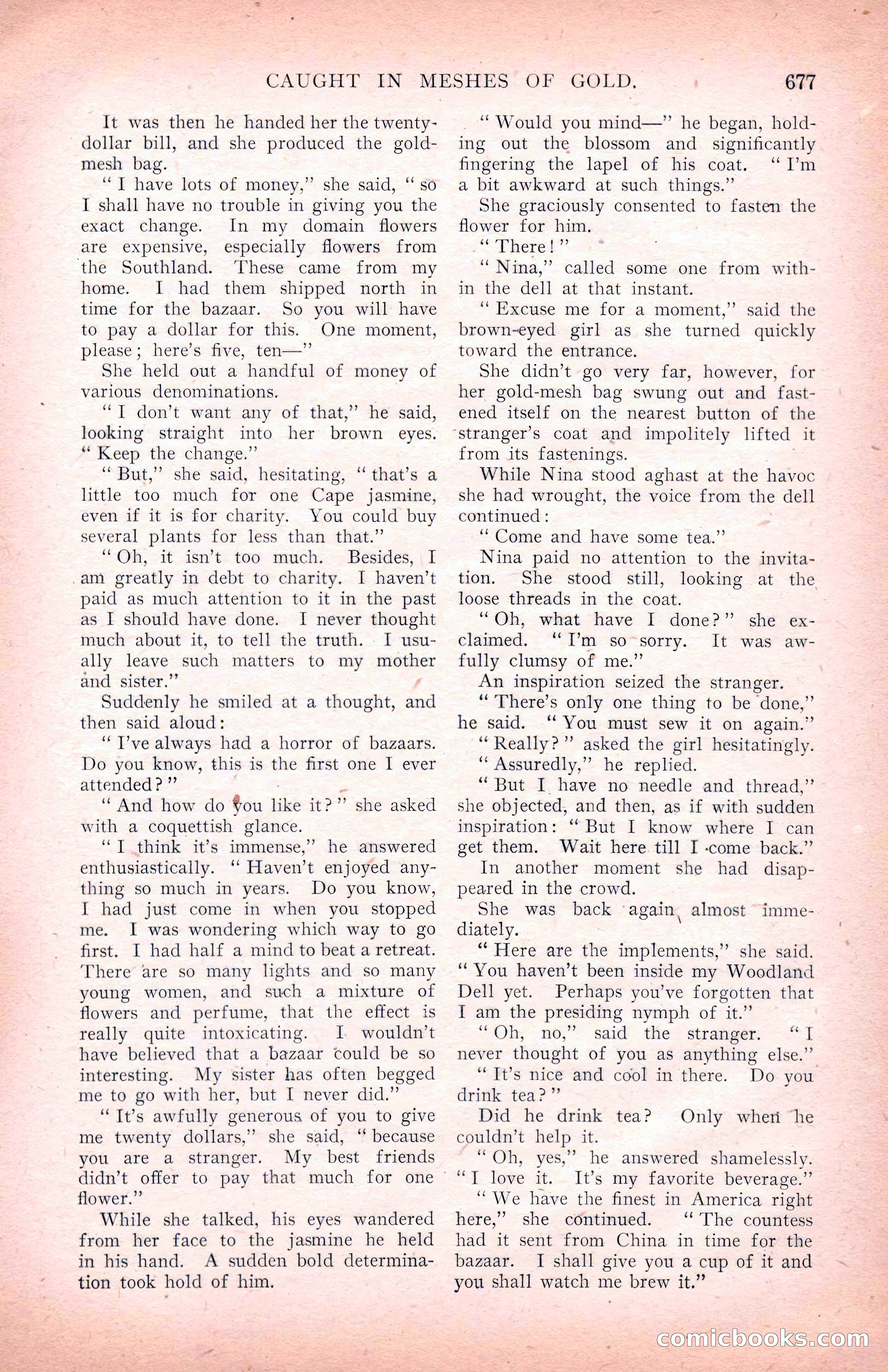 The Argosy for March 1909 — page 115 of 244