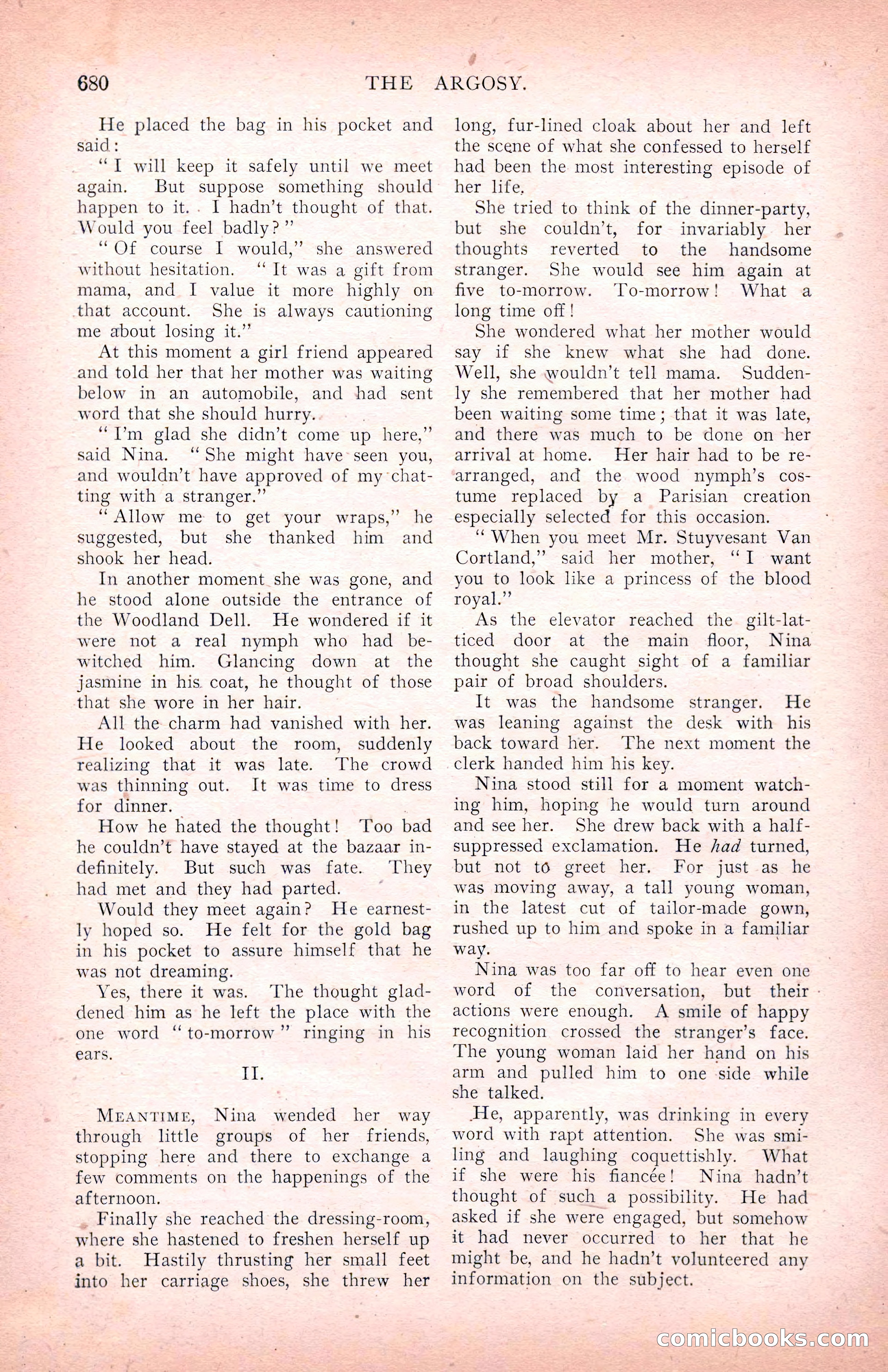 The Argosy for March 1909 — page 118 of 244