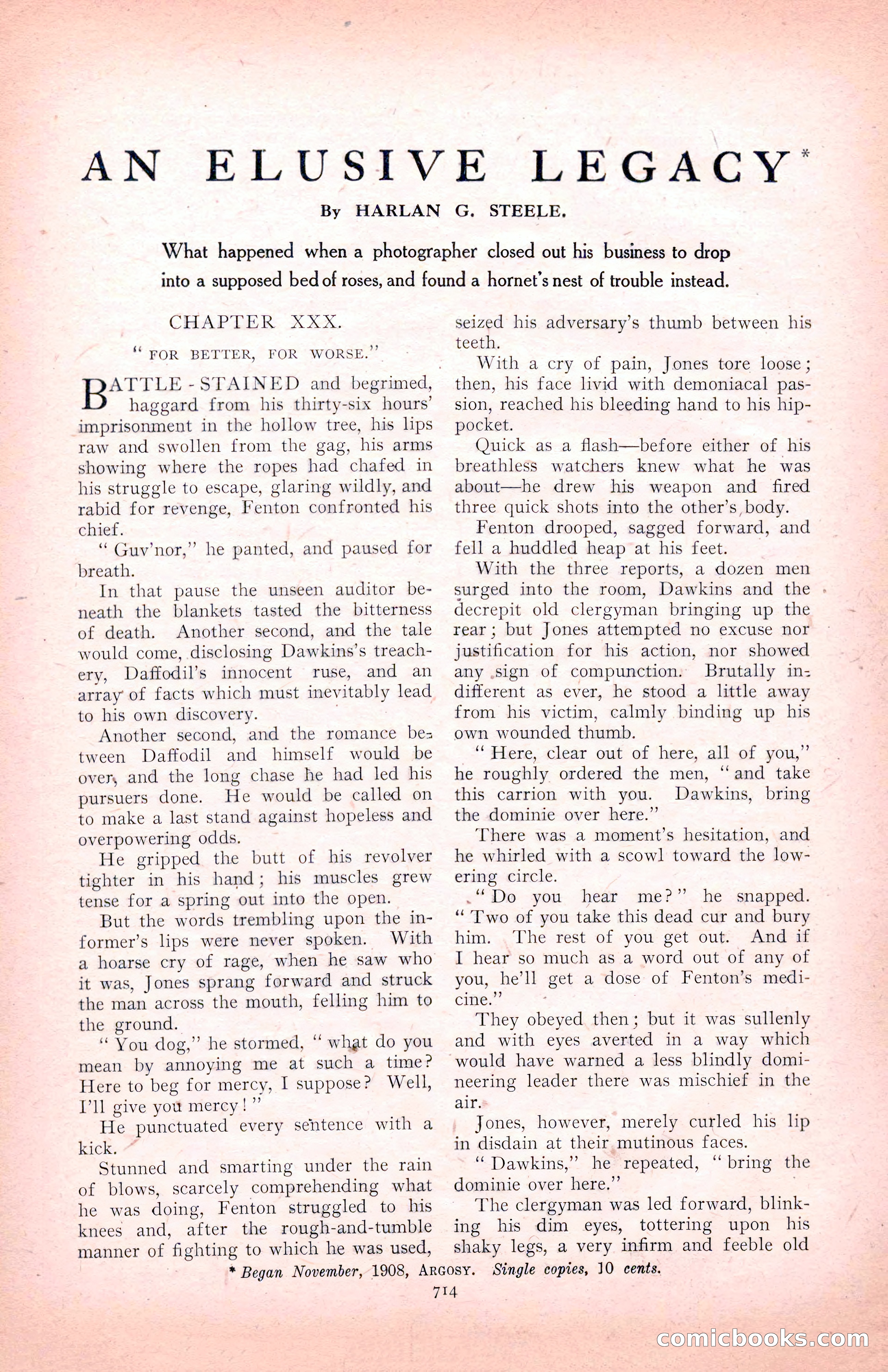 The Argosy for March 1909 — page 152 of 244