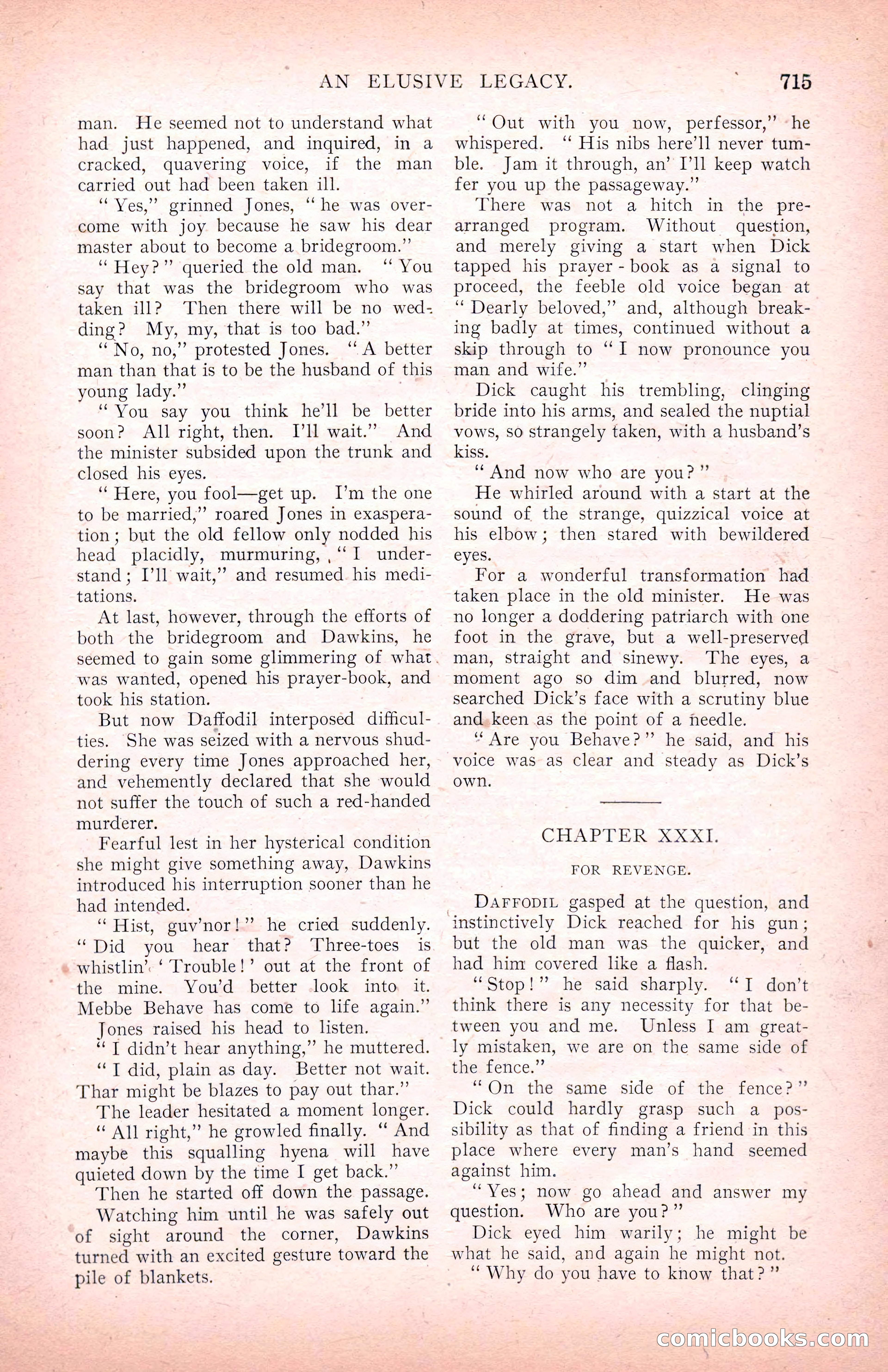 The Argosy for March 1909 — page 153 of 244