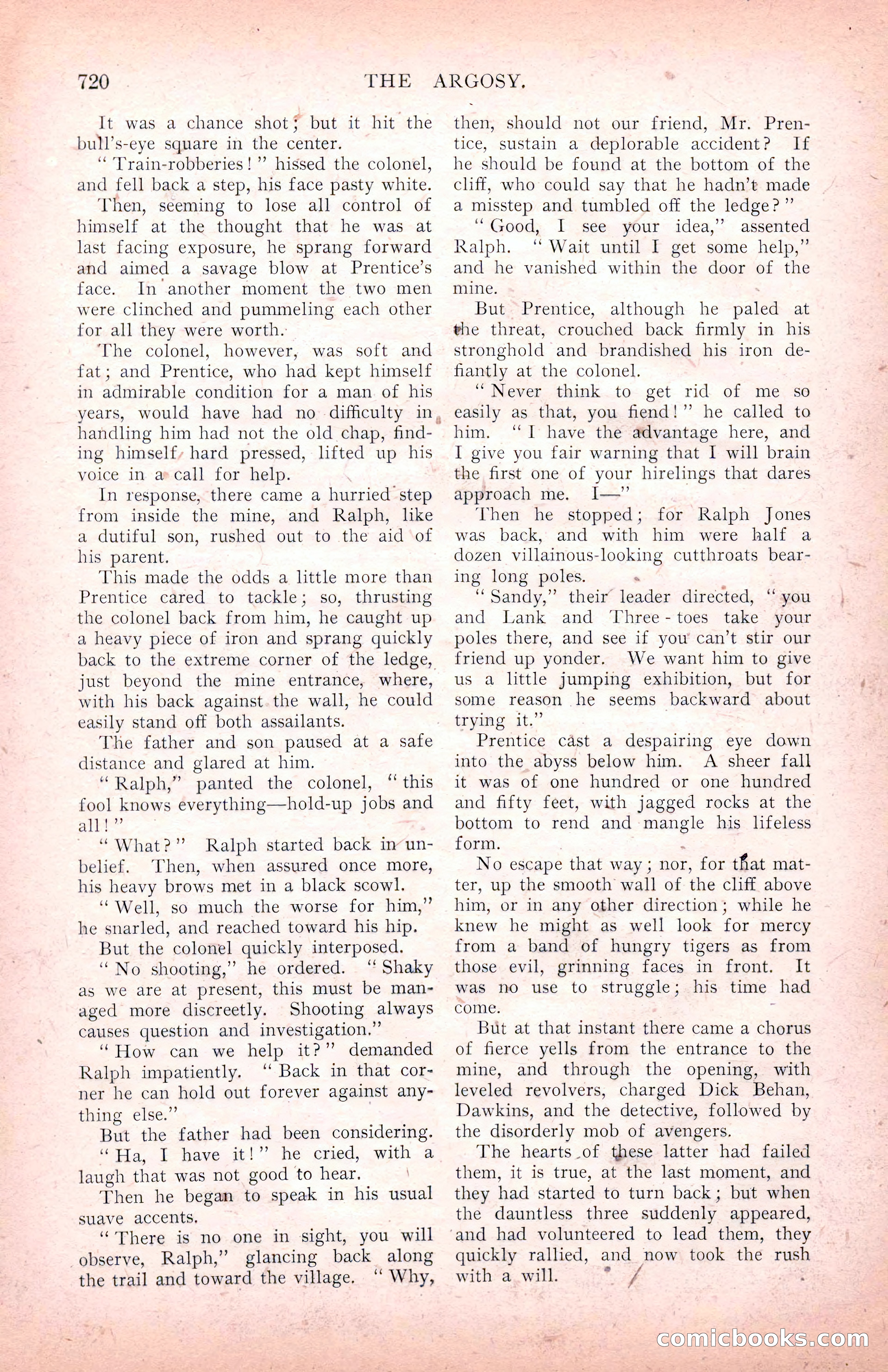 The Argosy for March 1909 — page 158 of 244