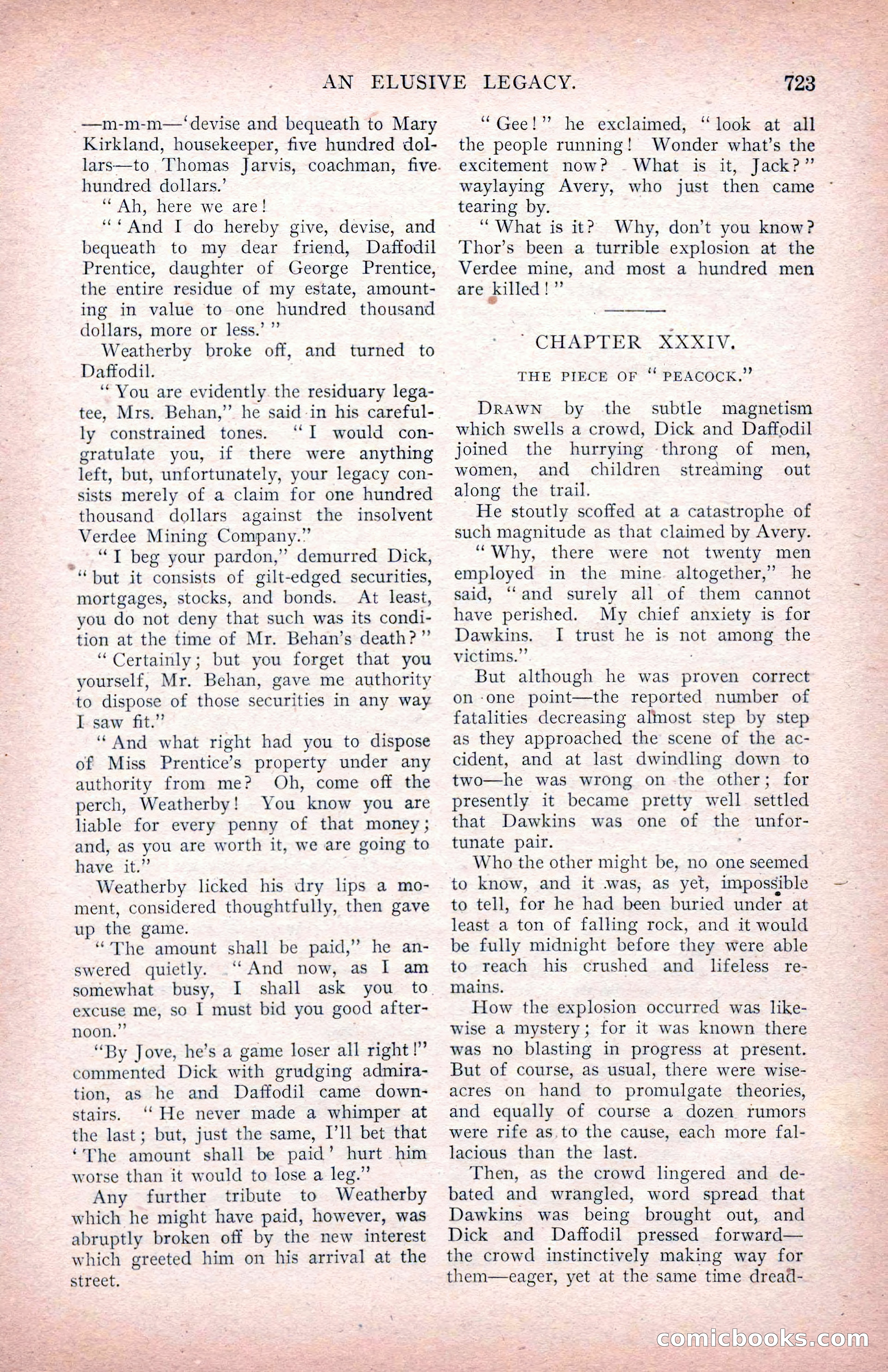 The Argosy for March 1909 — page 161 of 244