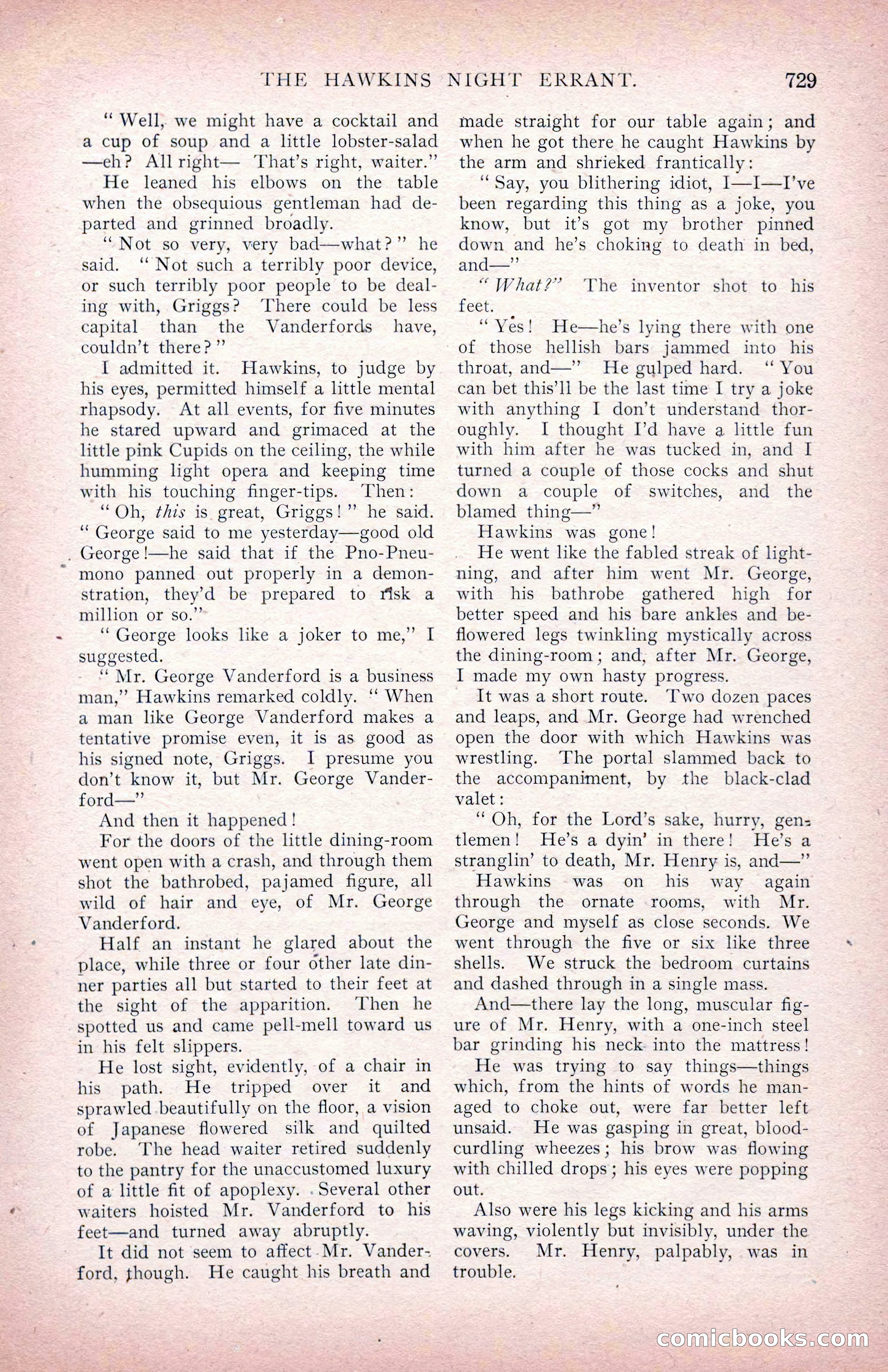 The Argosy for March 1909 — page 167 of 244