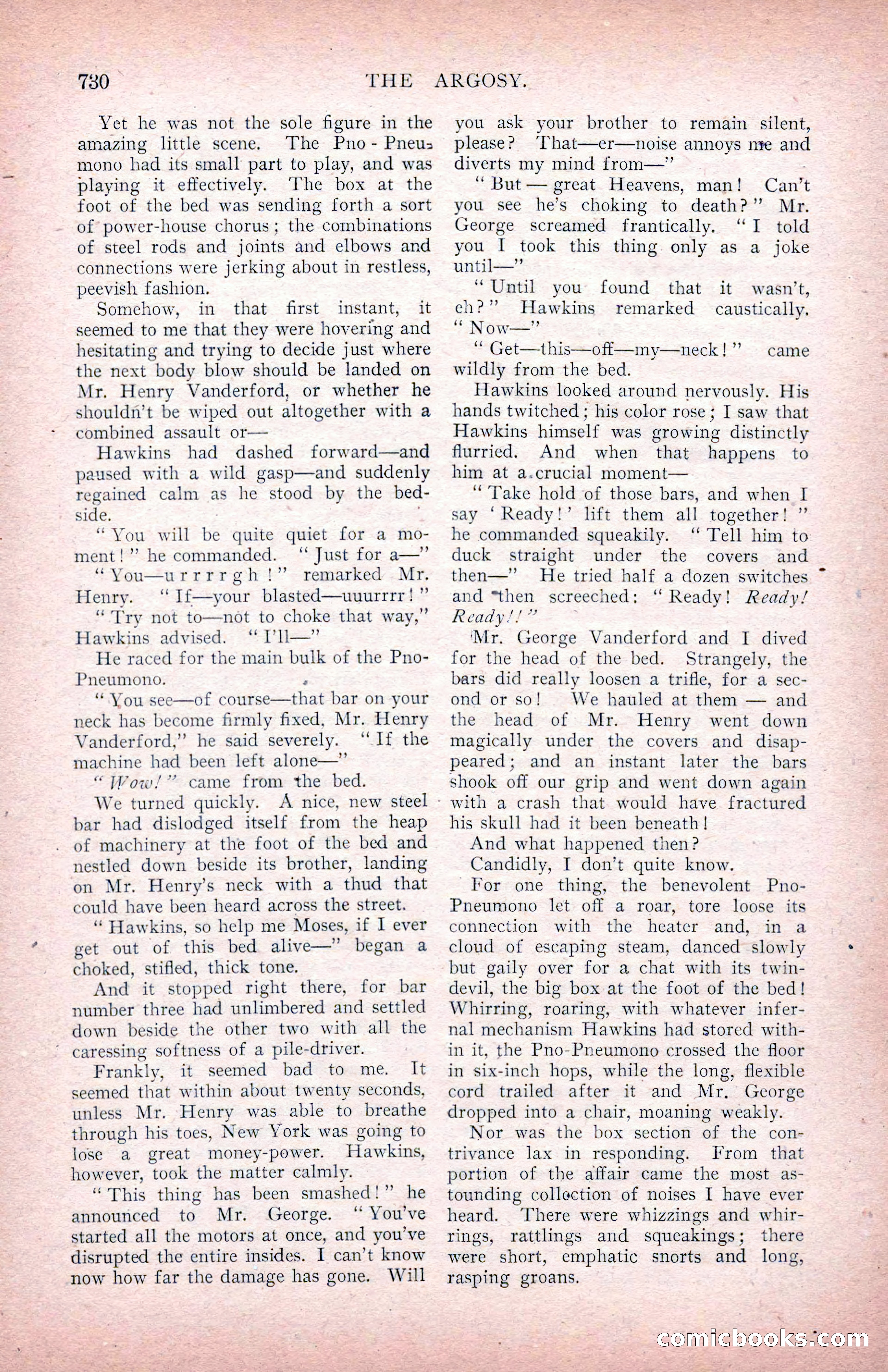The Argosy for March 1909 — page 168 of 244