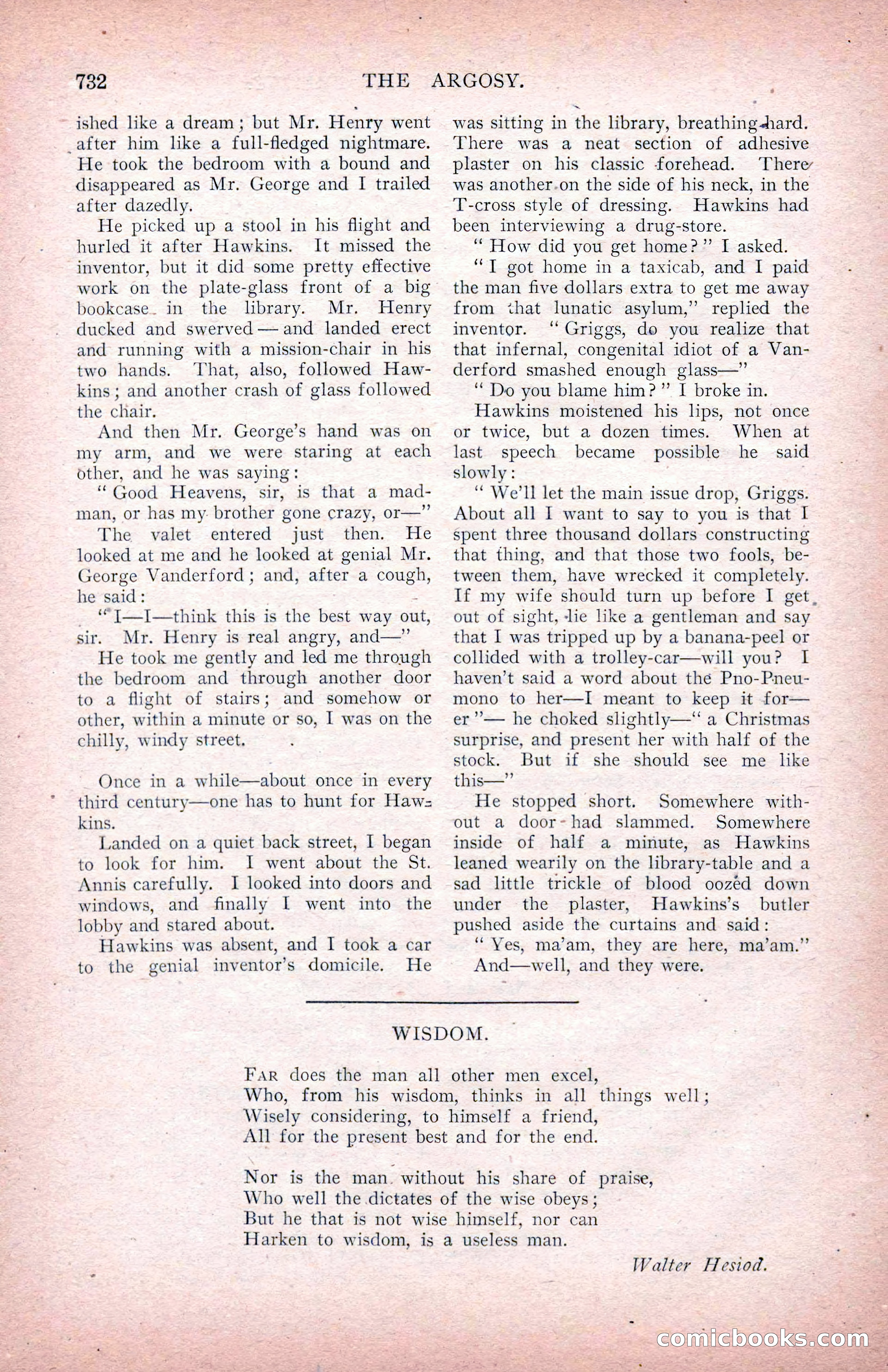 The Argosy for March 1909 — page 170 of 244