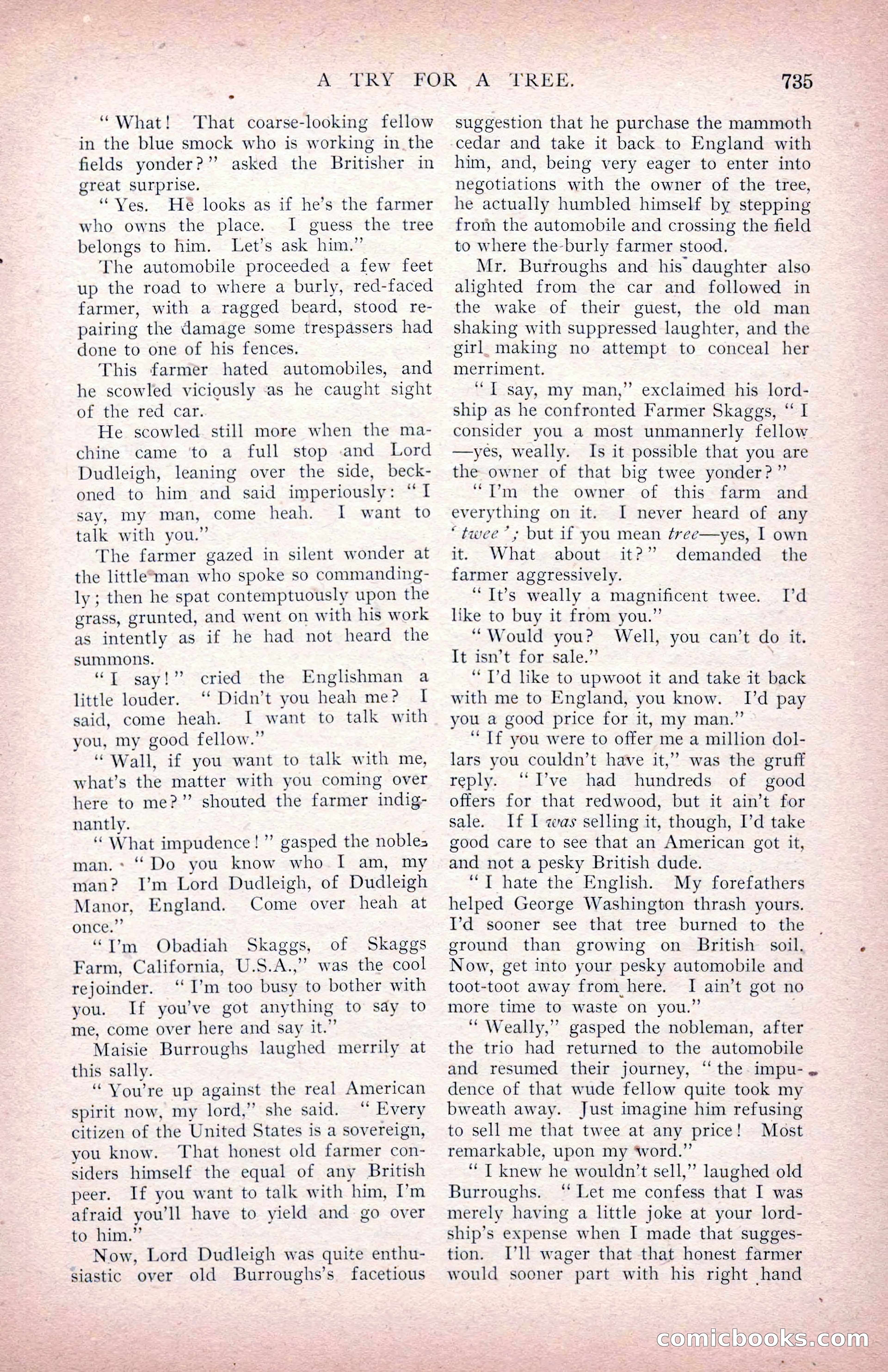 The Argosy for March 1909 — page 173 of 244