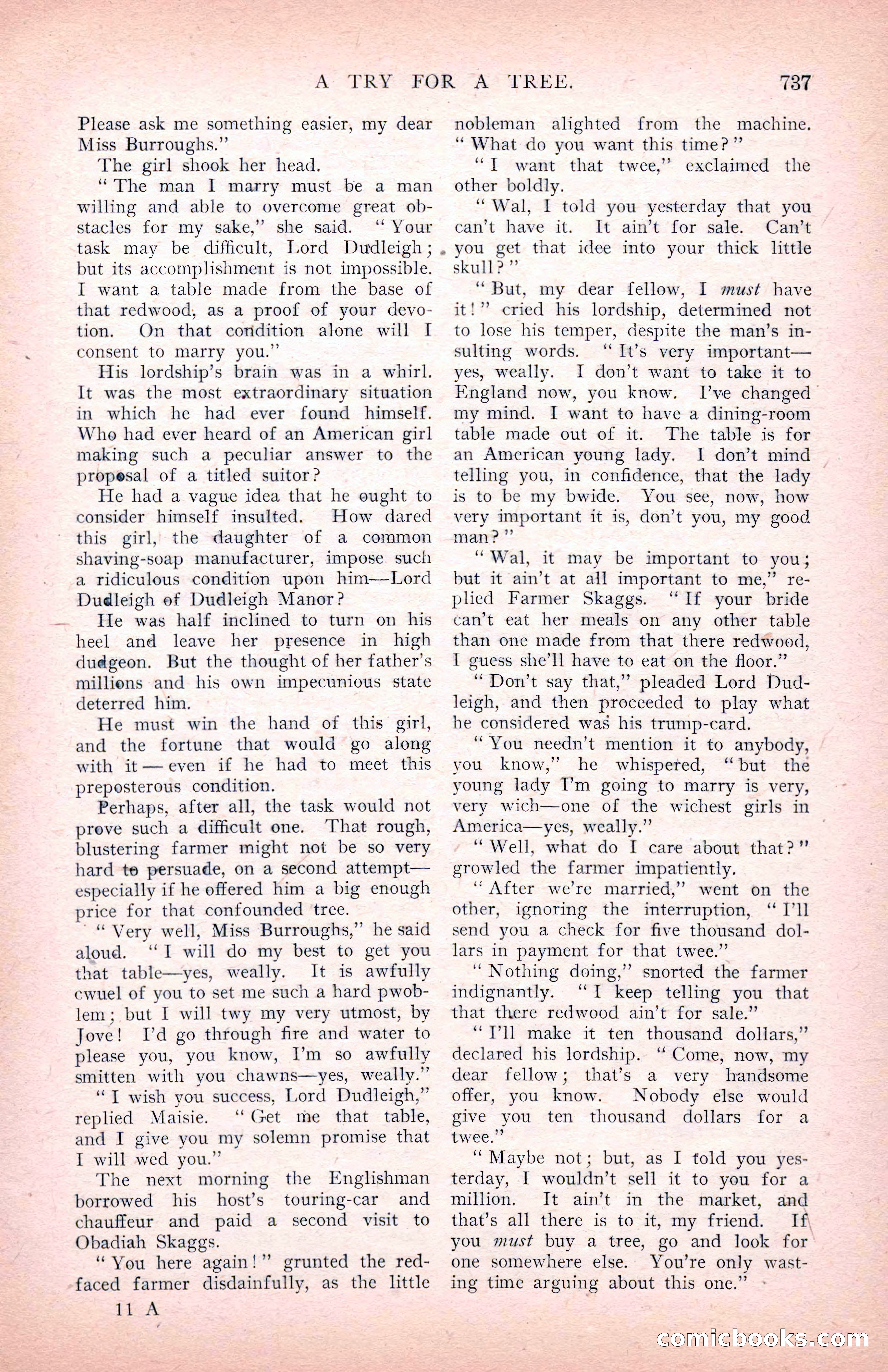 The Argosy for March 1909 — page 175 of 244