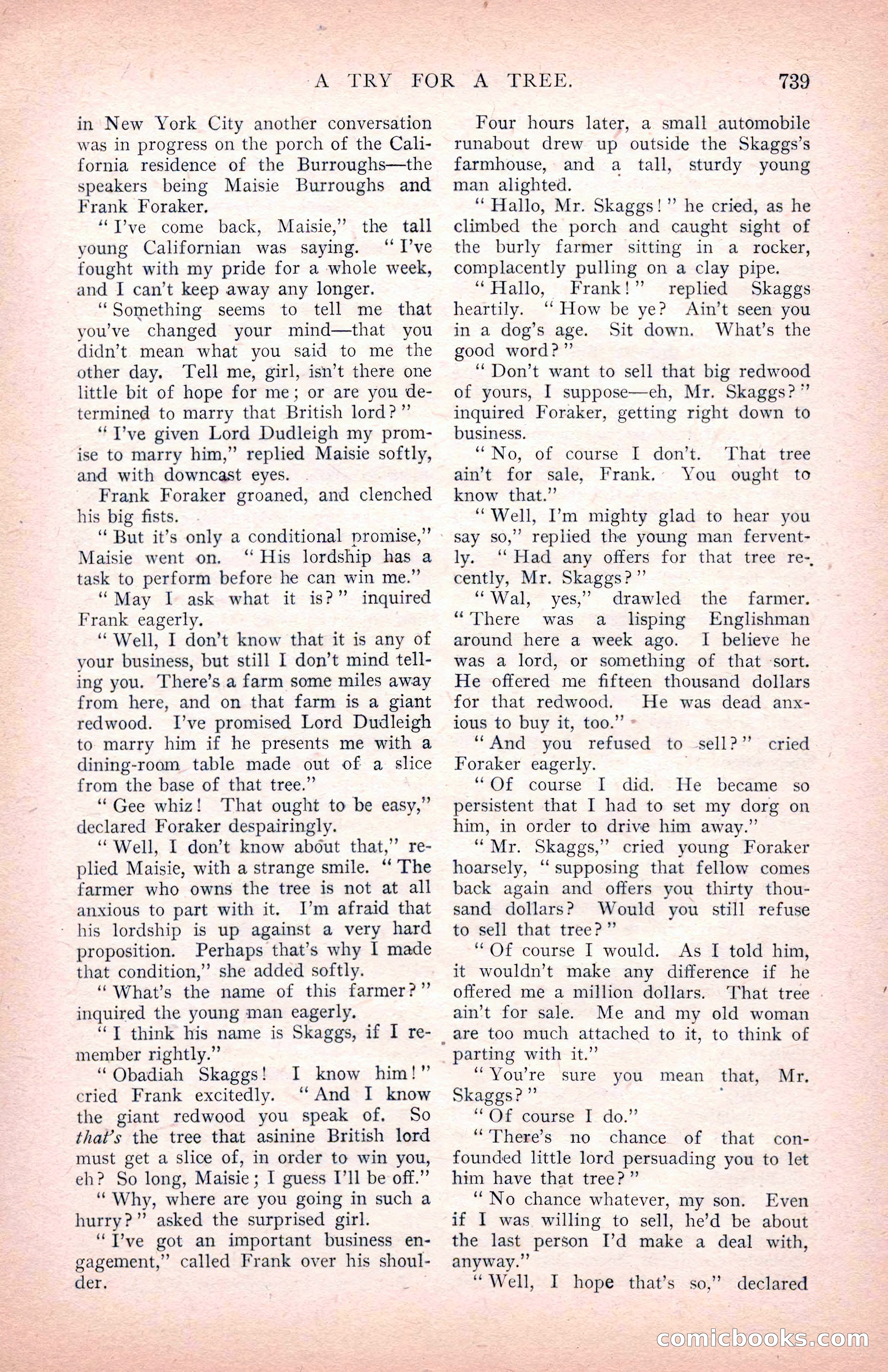 The Argosy for March 1909 — page 177 of 244