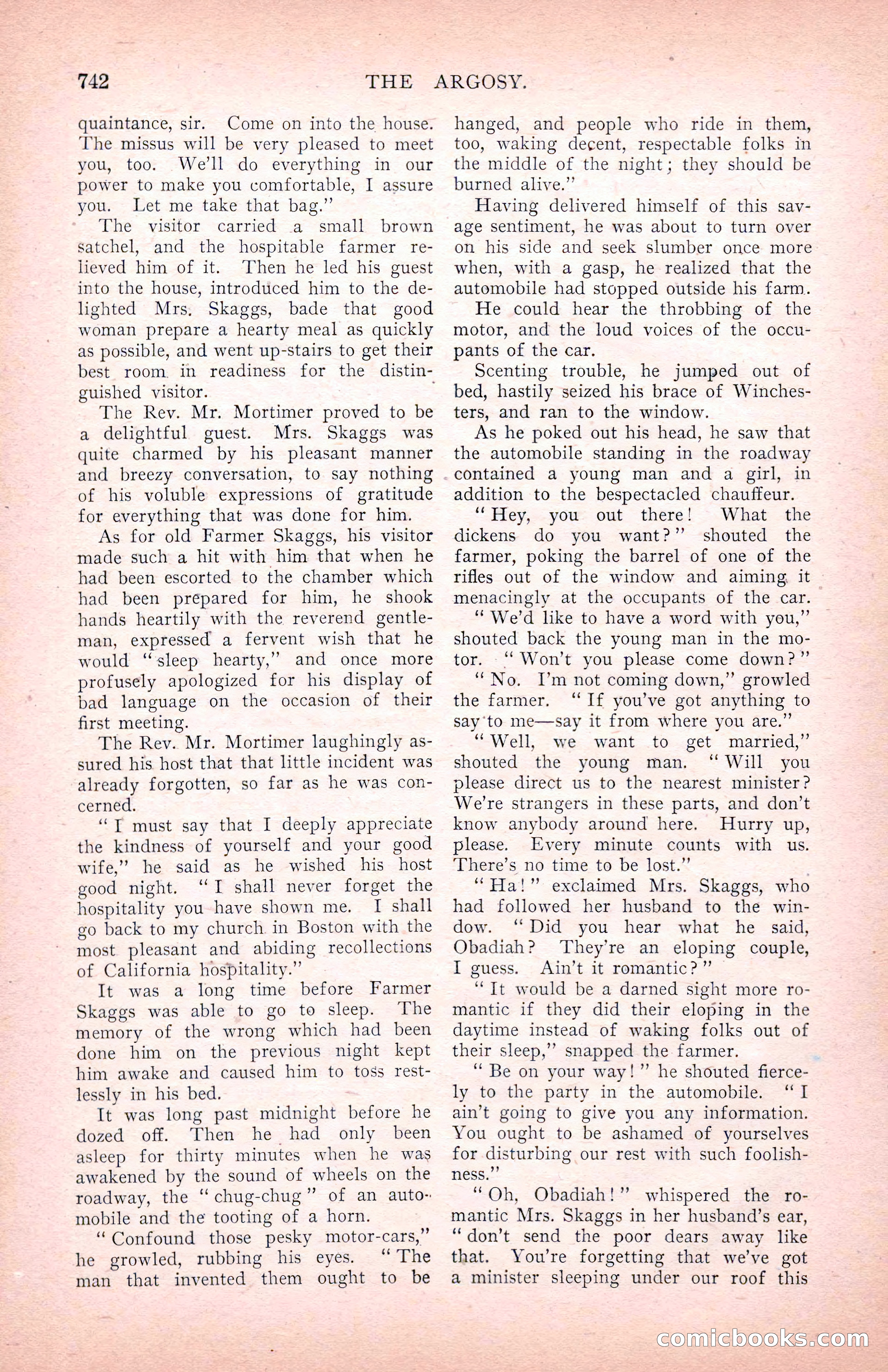 The Argosy for March 1909 — page 180 of 244