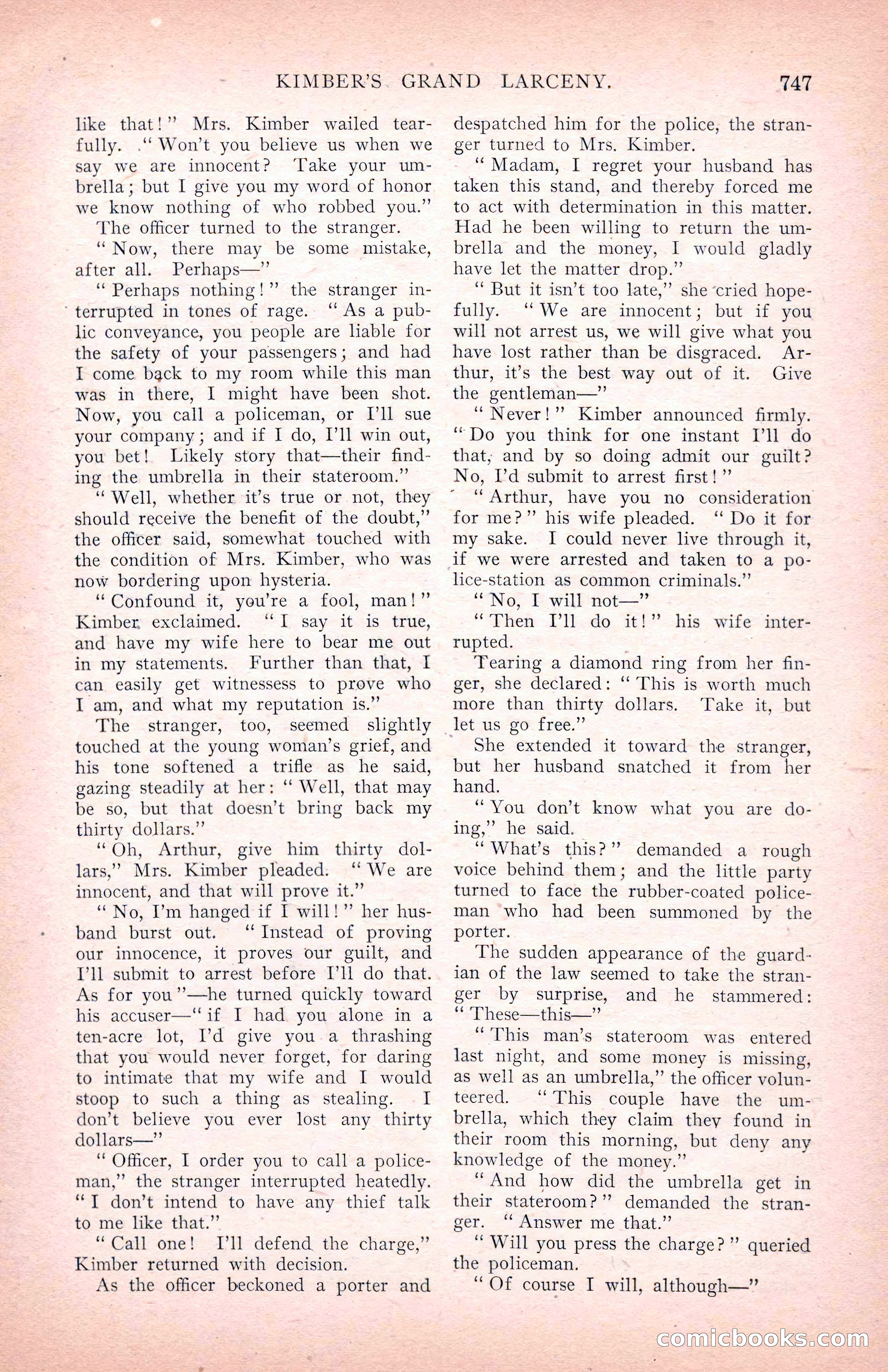 The Argosy for March 1909 — page 185 of 244