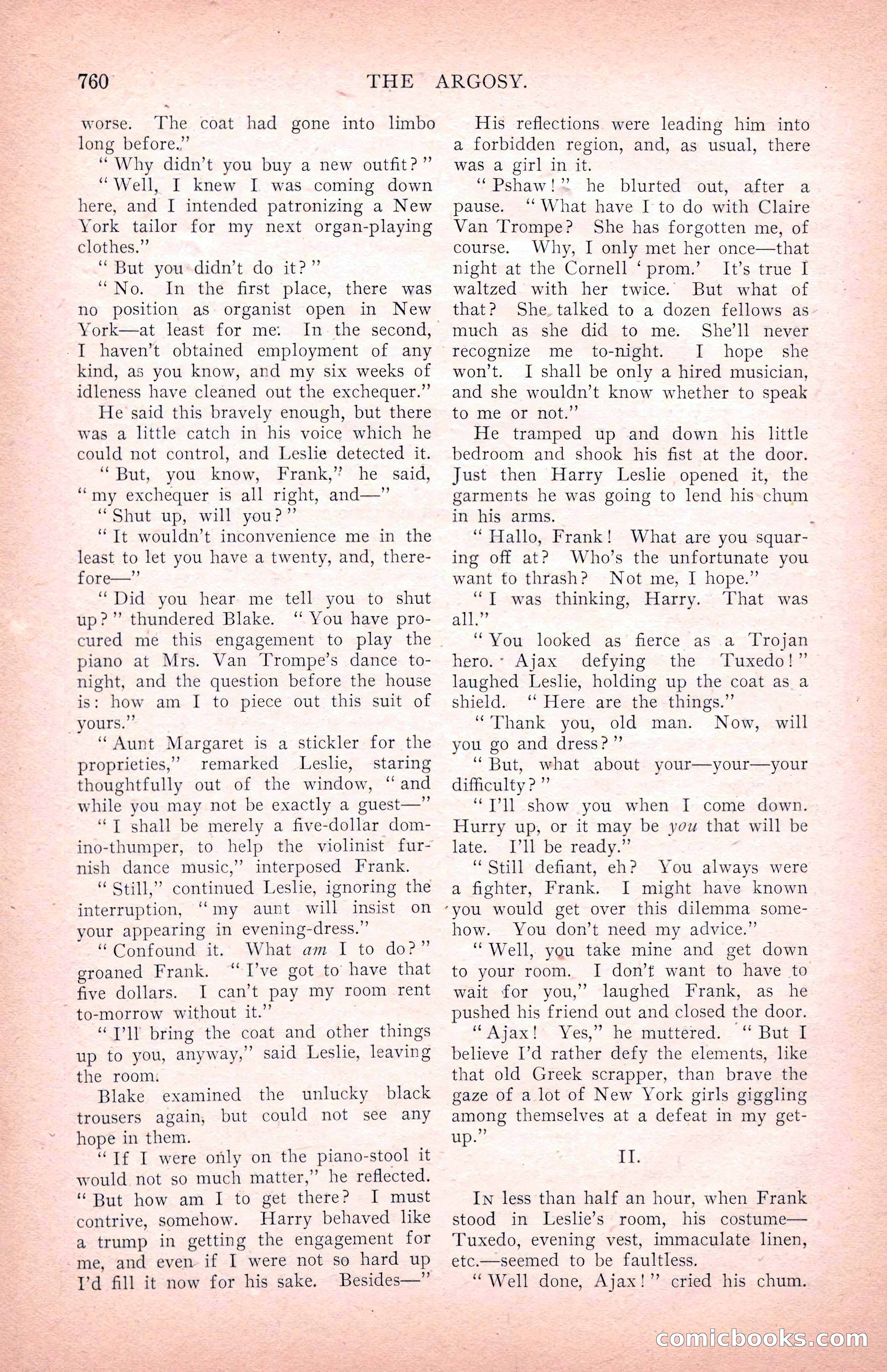 The Argosy for March 1909 — page 198 of 244