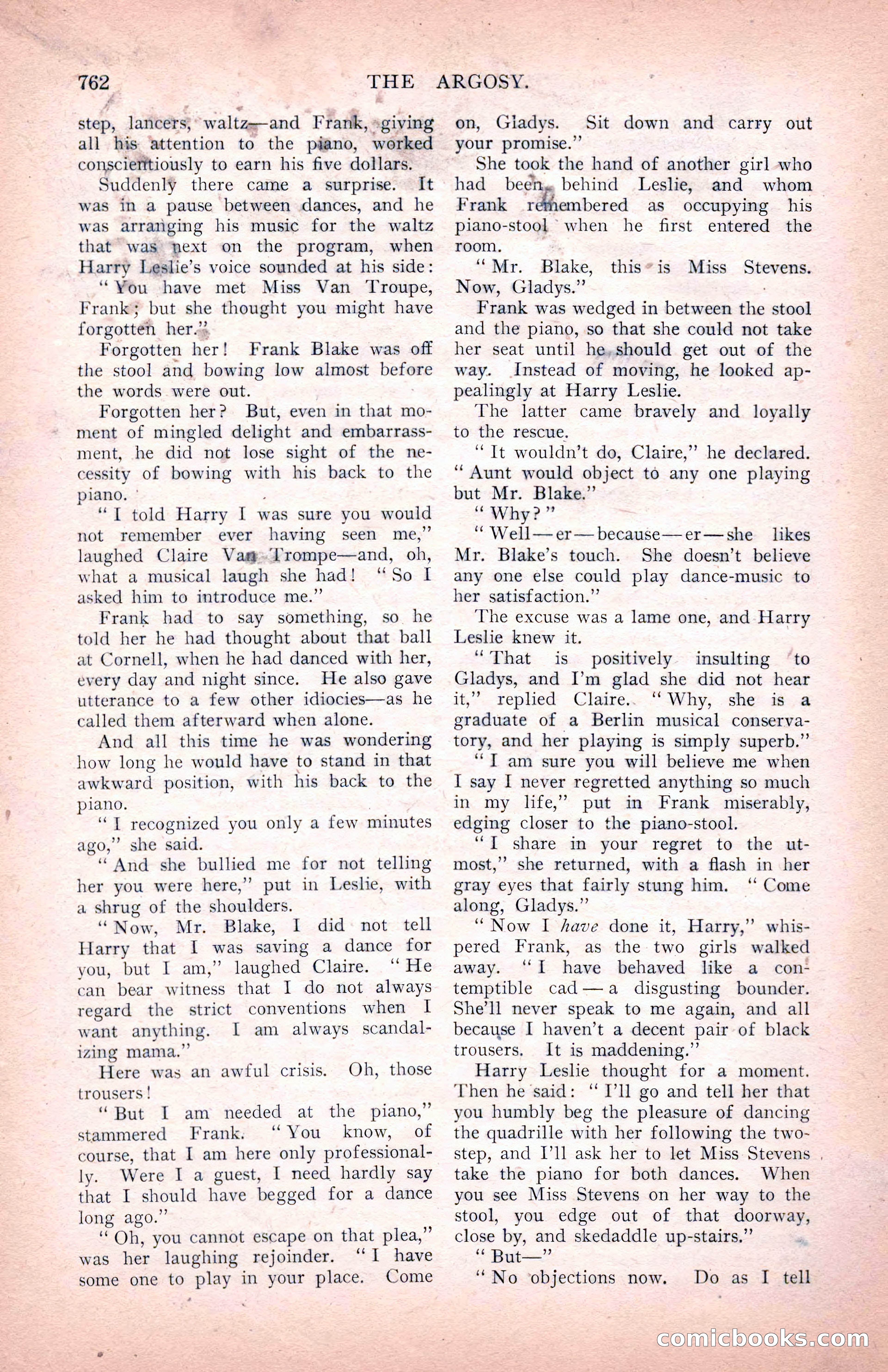 The Argosy for March 1909 — page 200 of 244