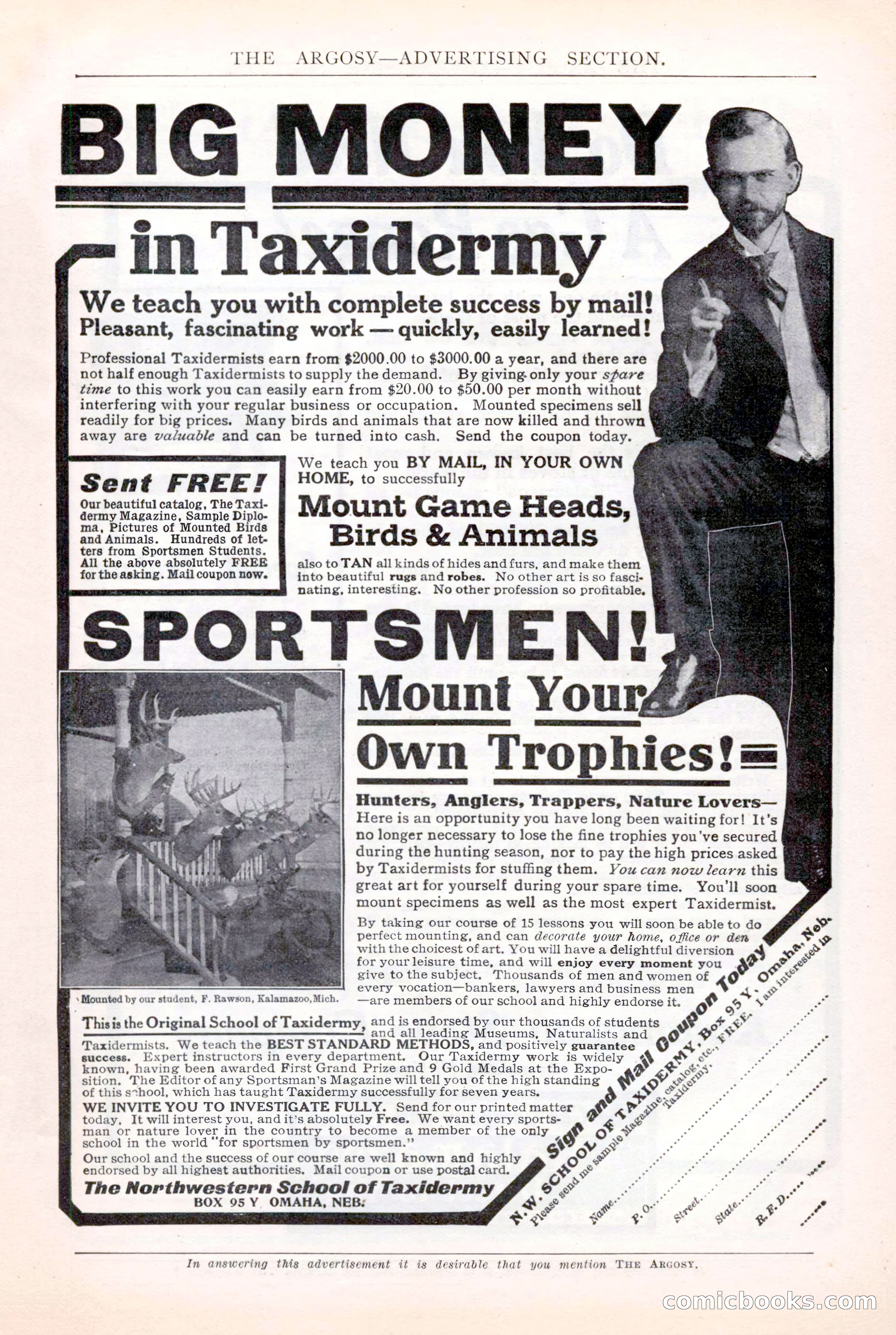 The Argosy for March 1909 — page 211 of 244