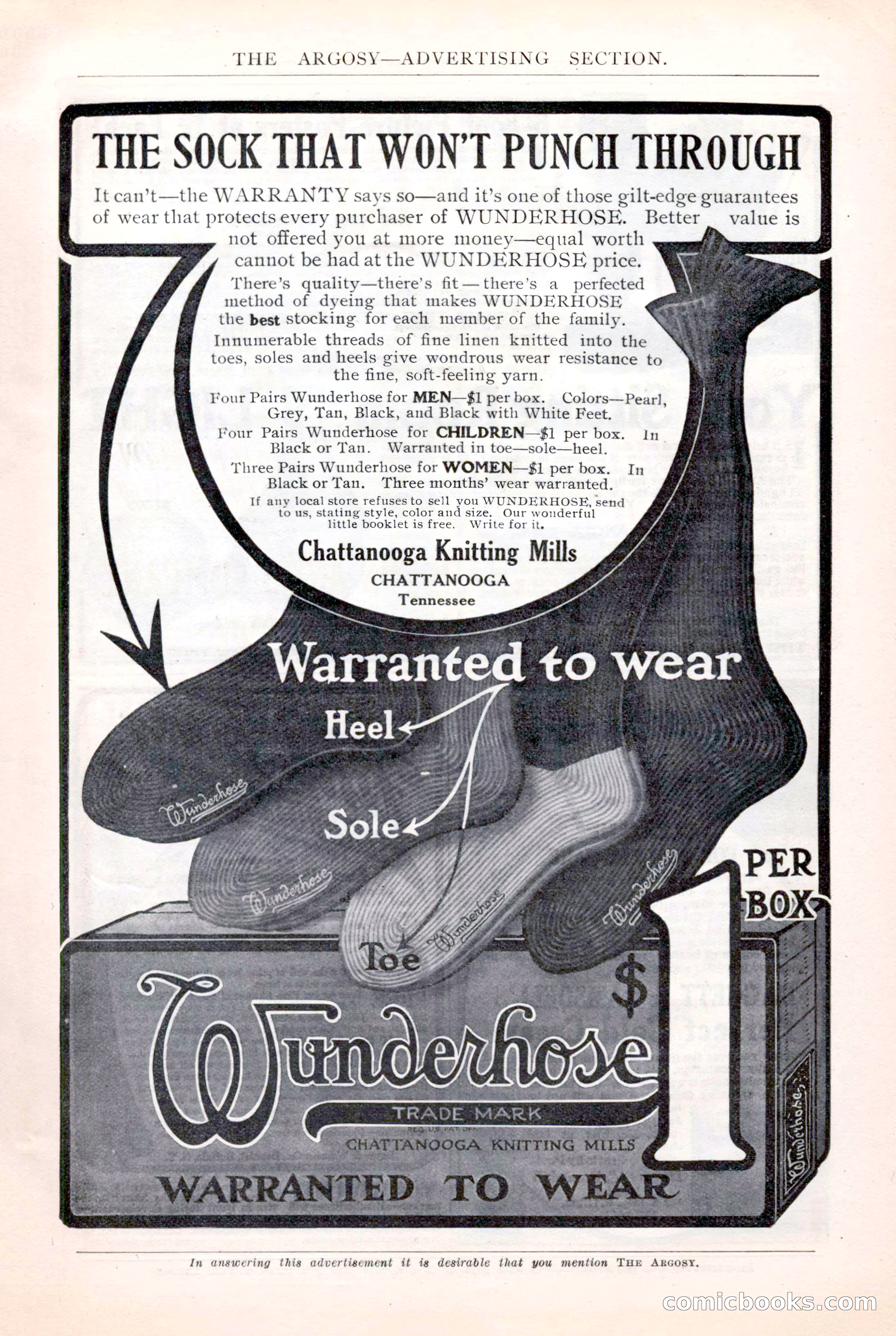The Argosy for March 1909 — page 215 of 244