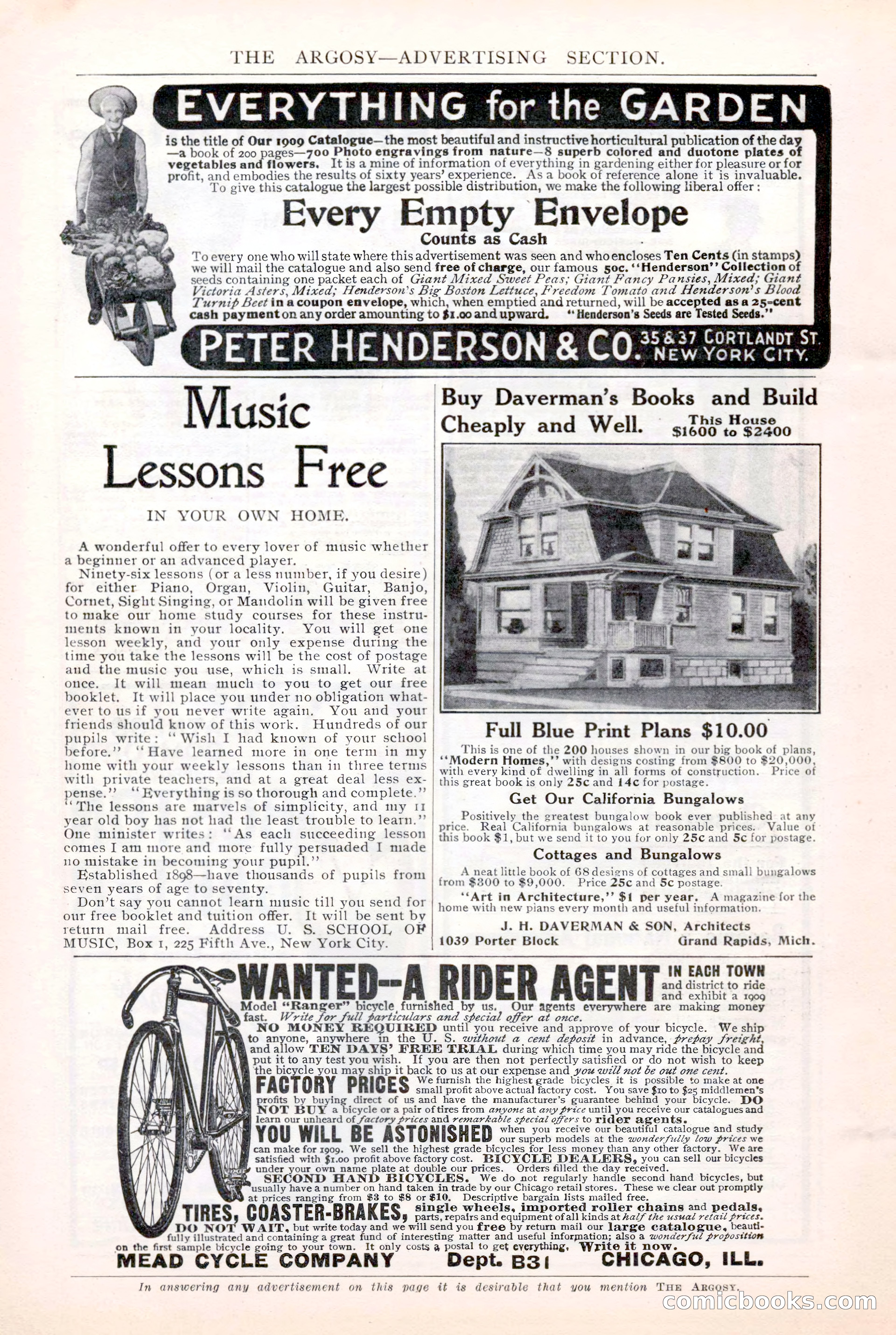 The Argosy for March 1909 — page 220 of 244