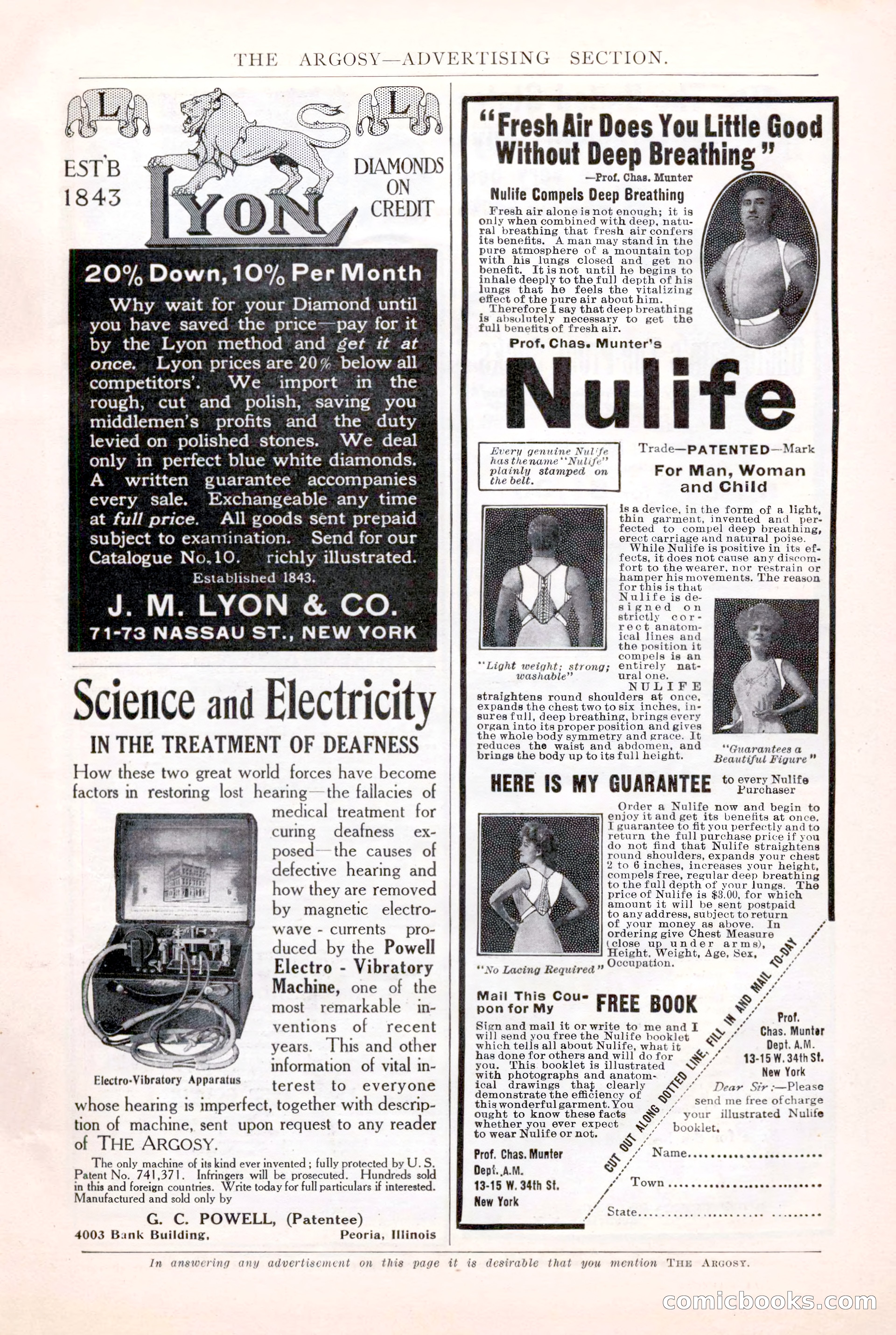 The Argosy for March 1909 — page 221 of 244