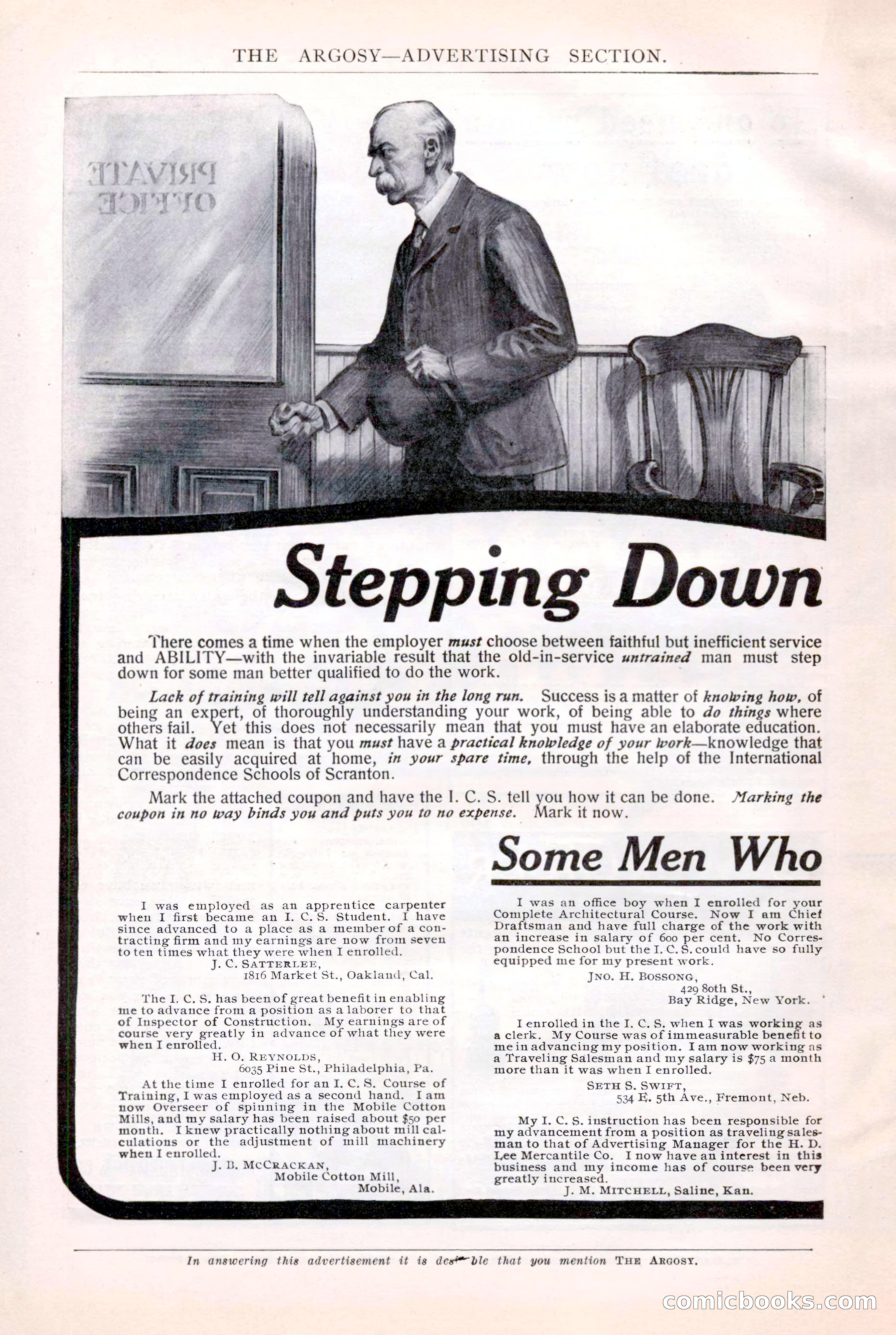 The Argosy for March 1909 — page 228 of 244