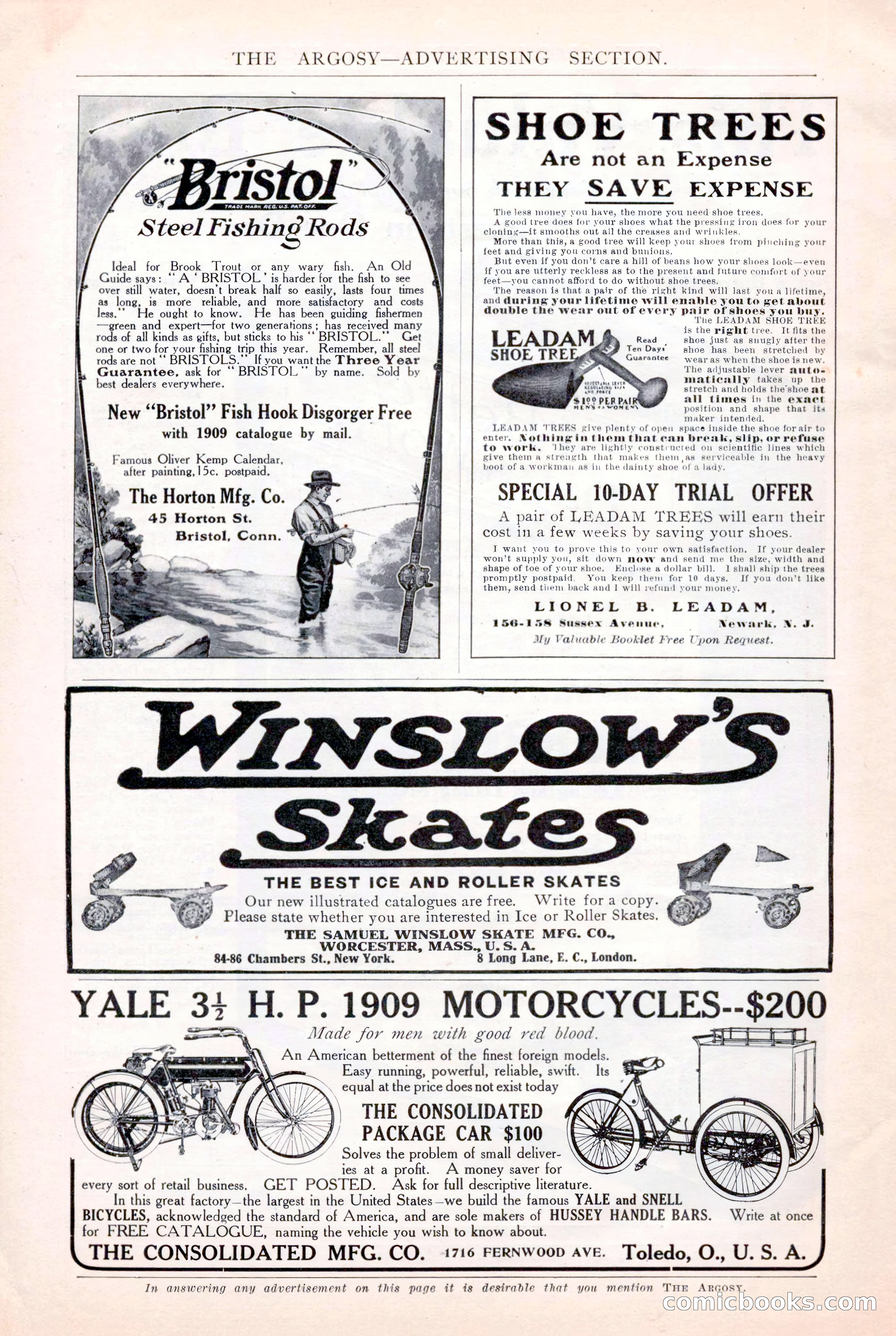 The Argosy for March 1909 — page 232 of 244
