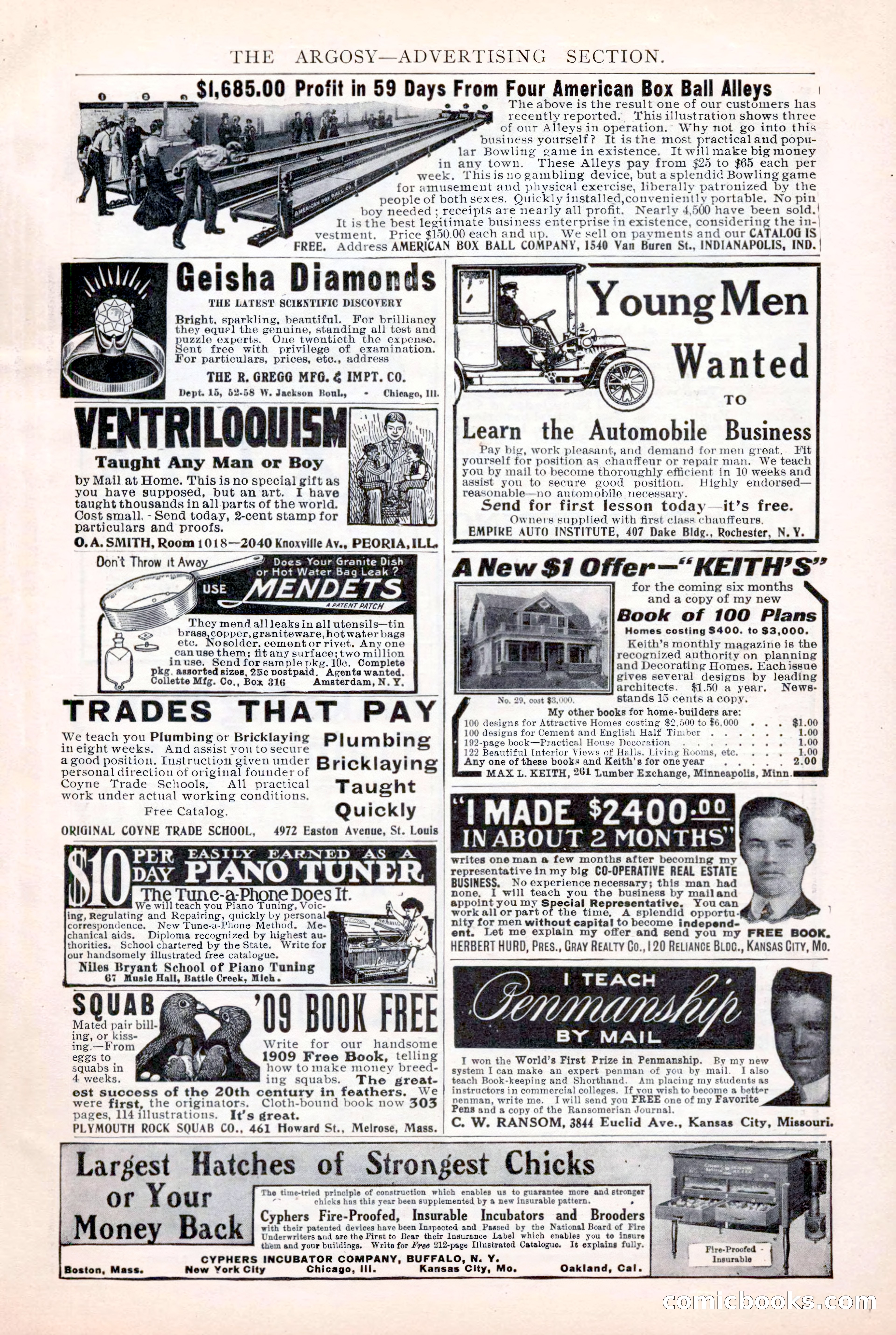 The Argosy for March 1909 — page 235 of 244