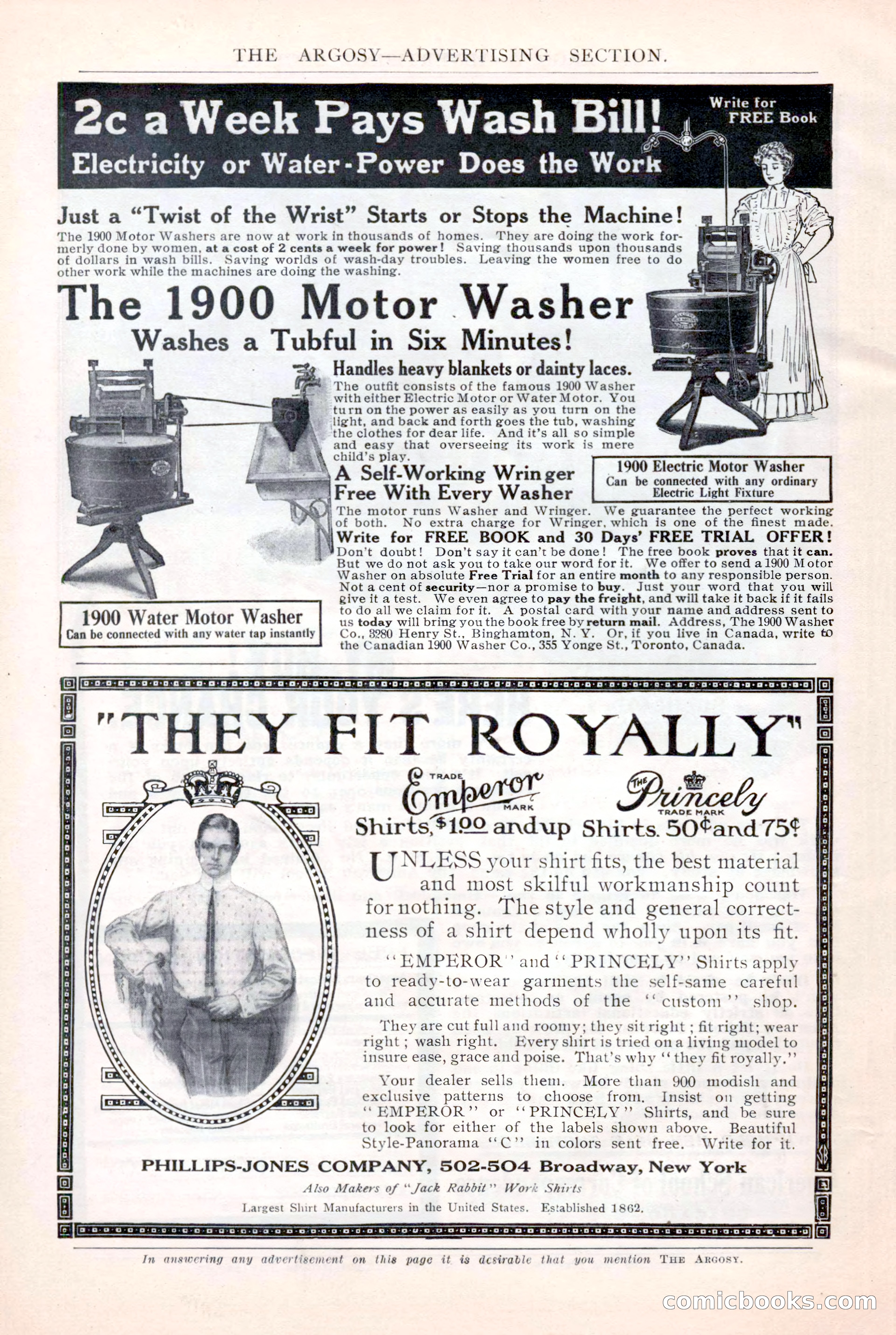 The Argosy for March 1909 — page 240 of 244