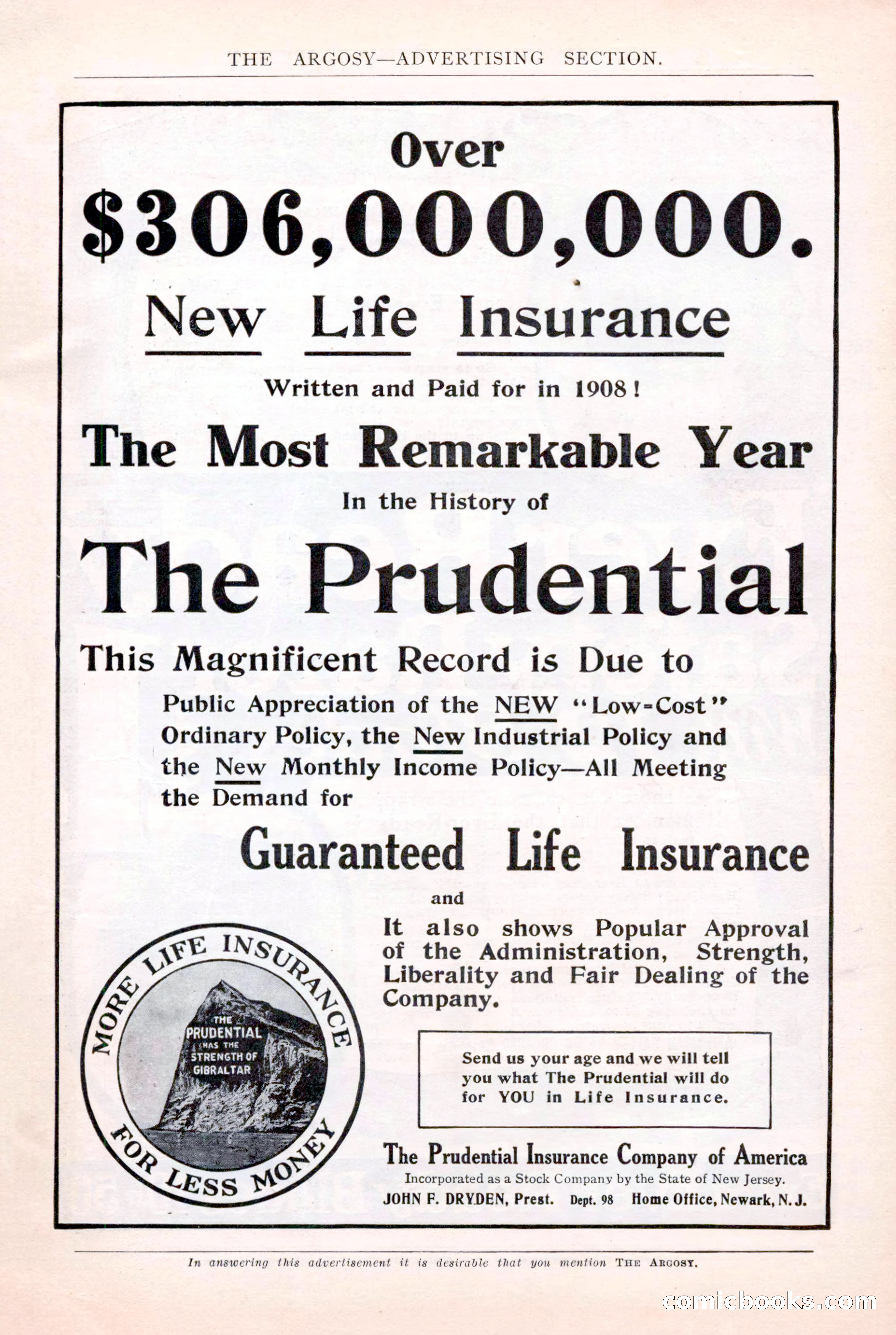 The Argosy for March 1909 — page 241 of 244