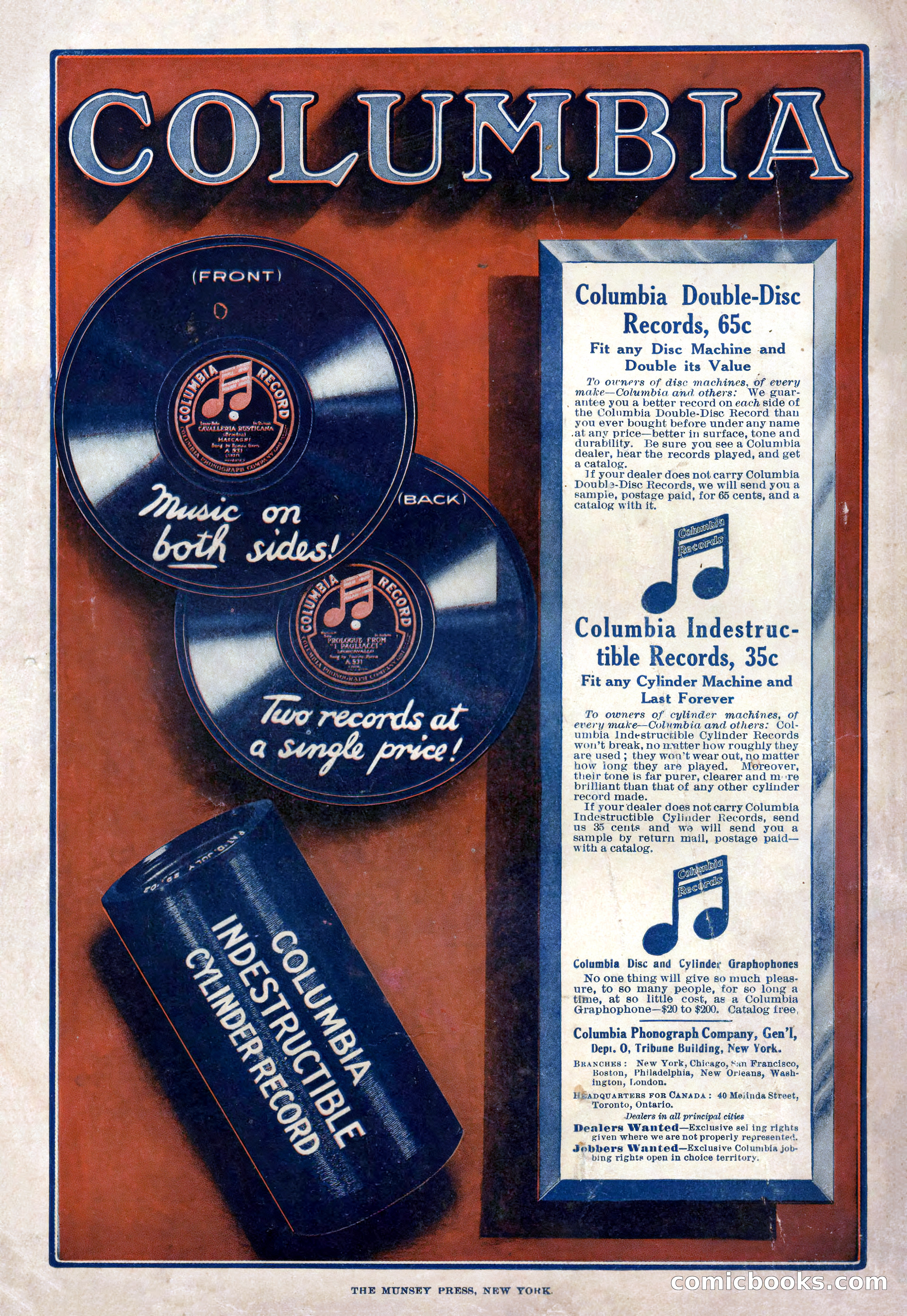 The Argosy for March 1909 — page 244 of 244