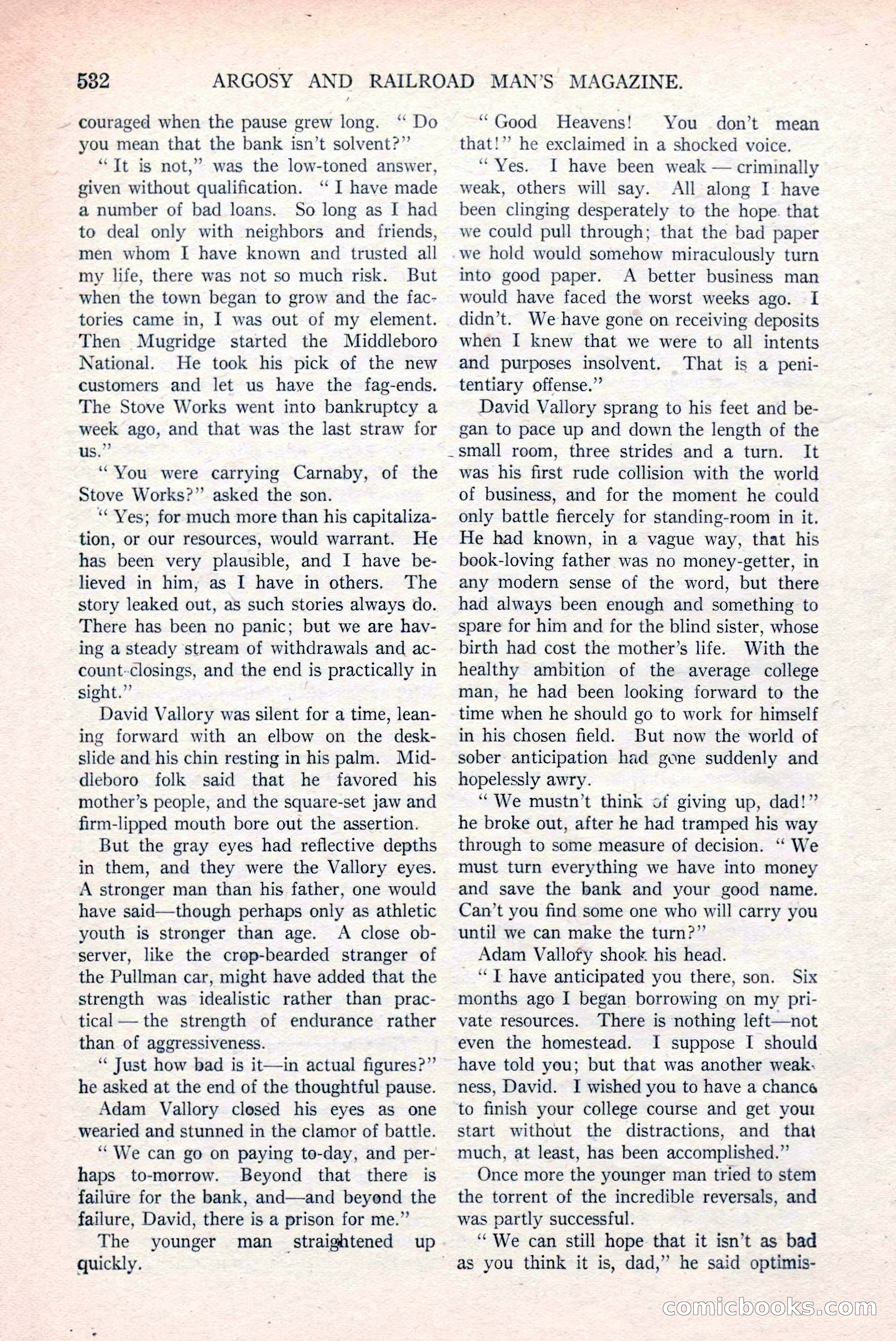 Argosy and Railroad Man's Magazine, March 15, 1919 — page 14 of 196