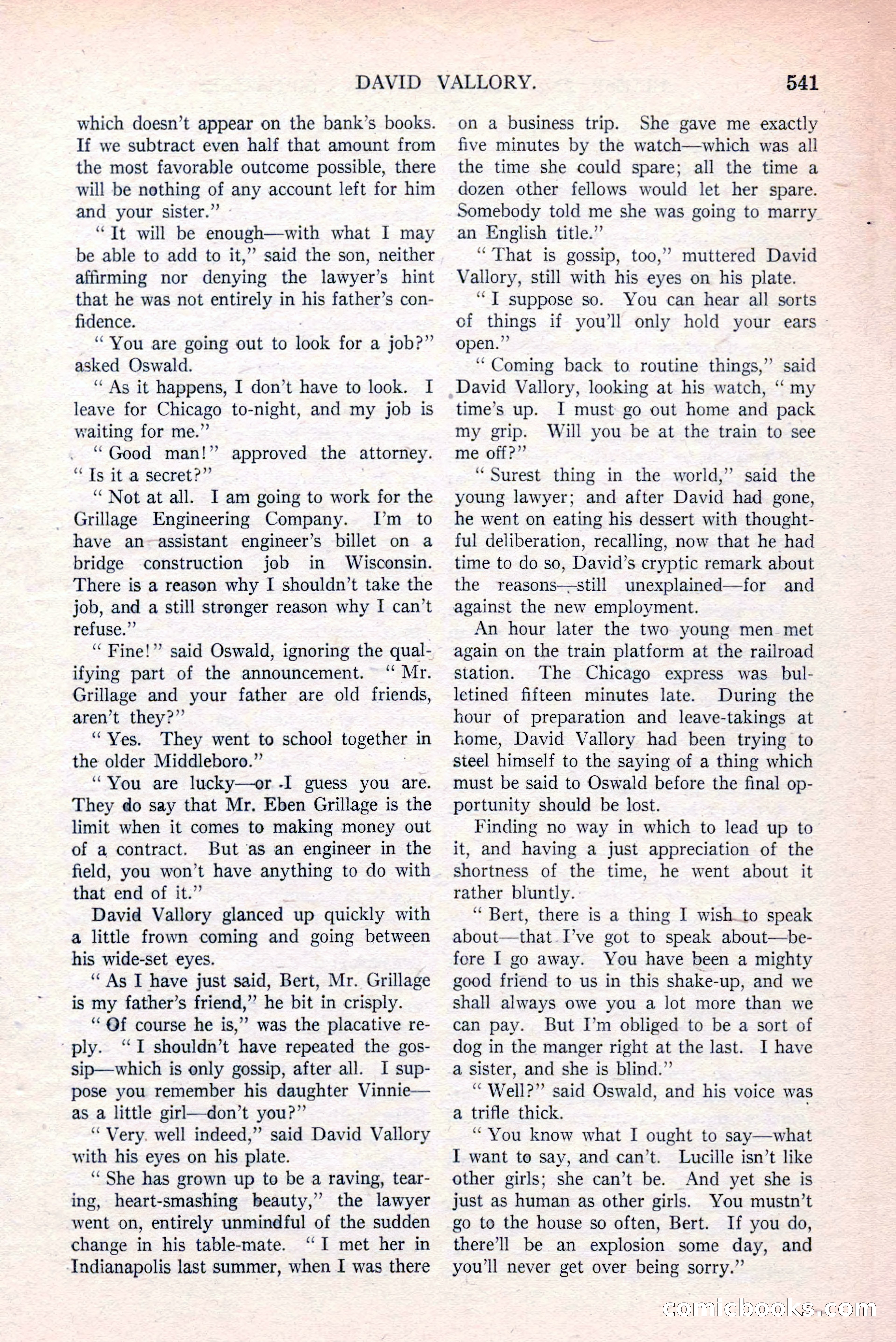 Argosy and Railroad Man's Magazine, March 15, 1919 — page 23 of 196