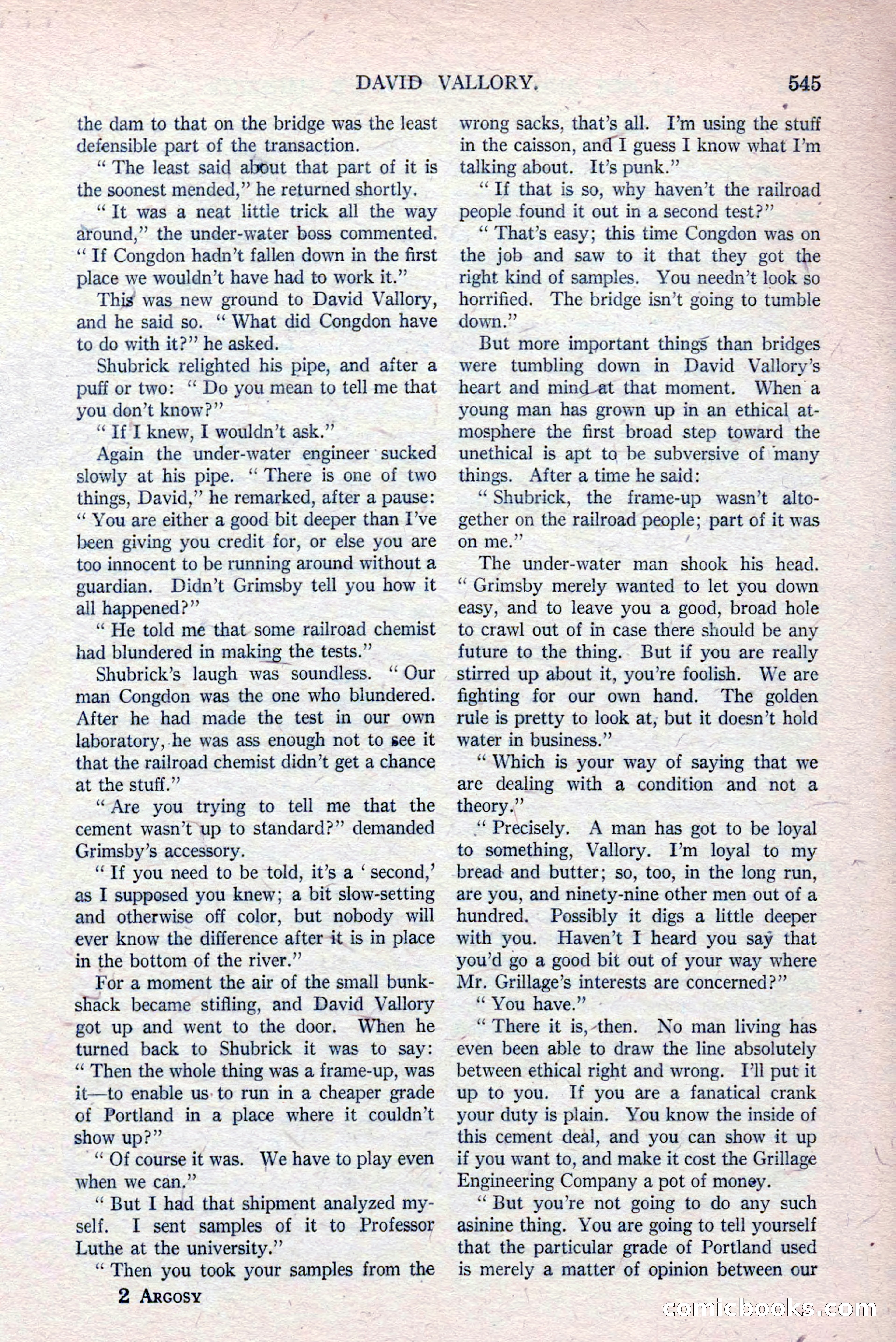 Argosy and Railroad Man's Magazine, March 15, 1919 — page 27 of 196