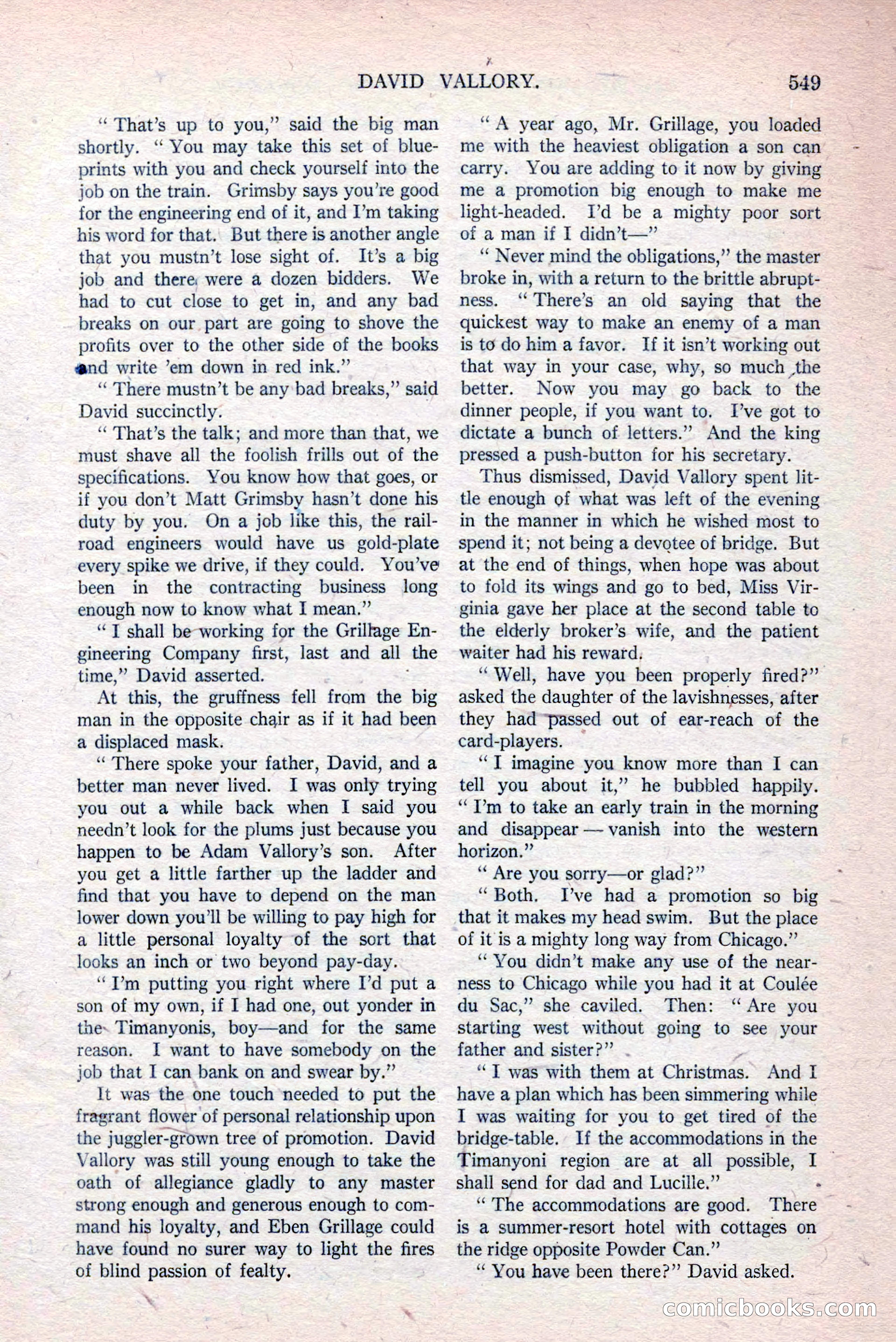 Argosy and Railroad Man's Magazine, March 15, 1919 — page 31 of 196