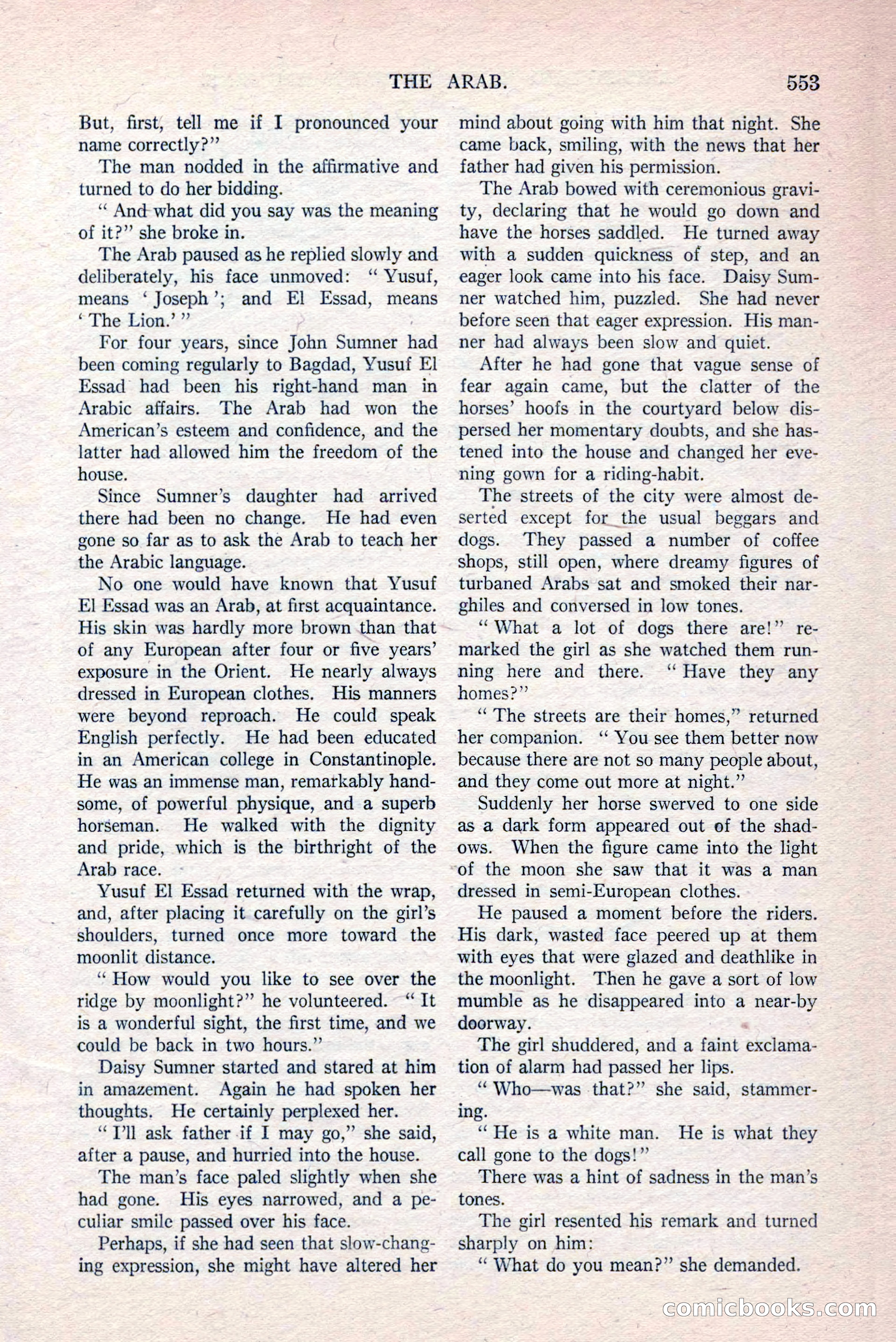 Argosy and Railroad Man's Magazine, March 15, 1919 — page 35 of 196