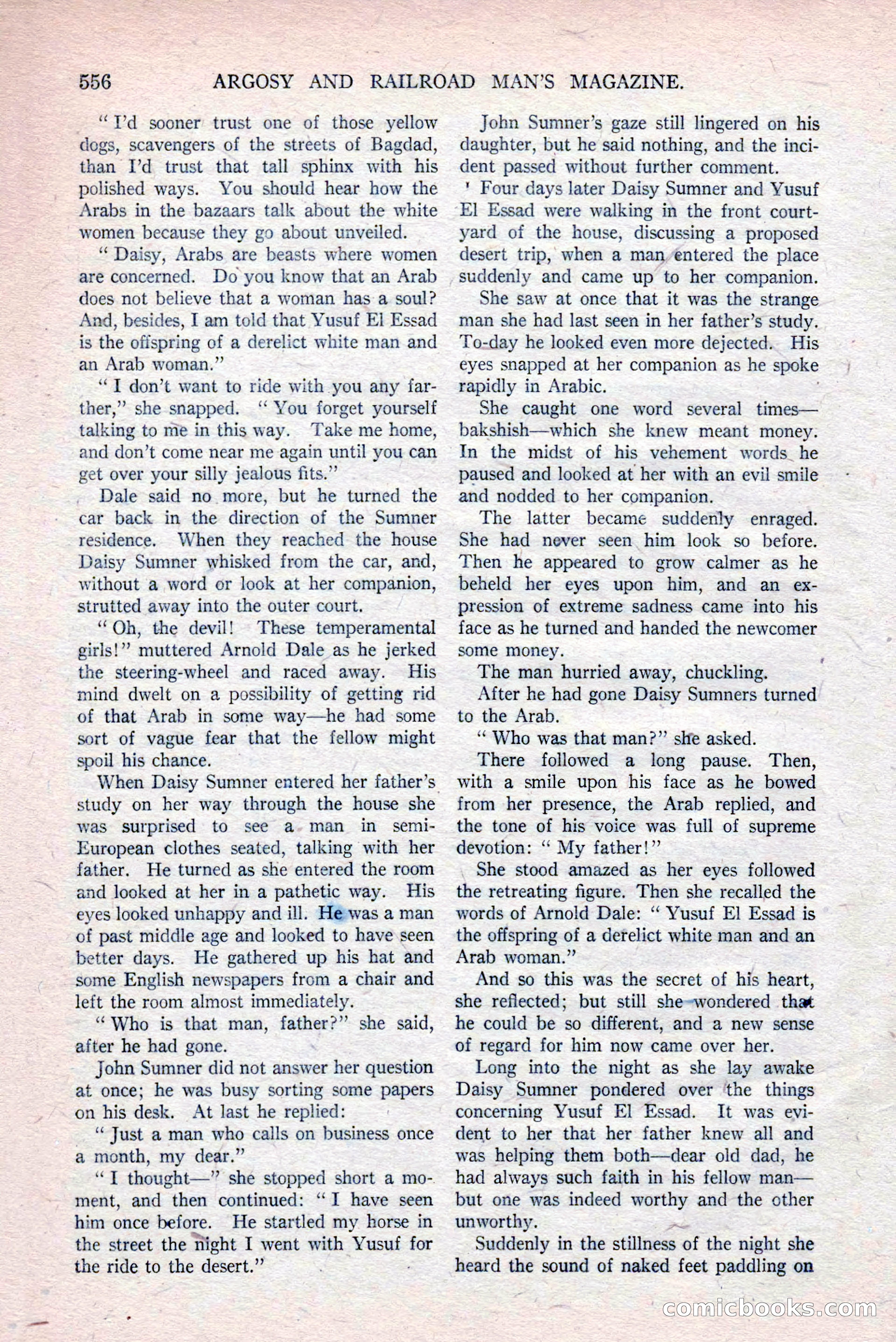Argosy and Railroad Man's Magazine, March 15, 1919 — page 38 of 196