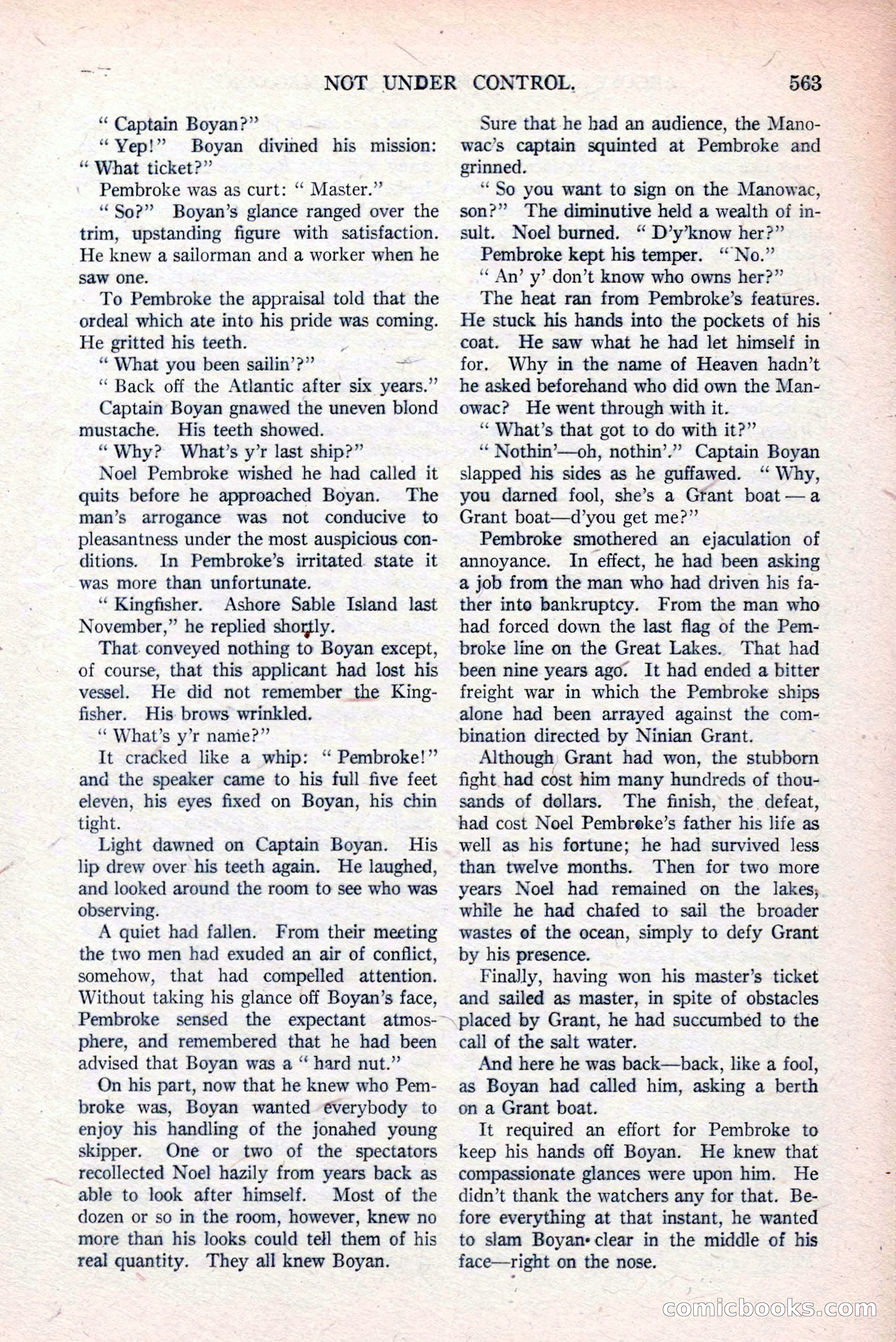 Argosy and Railroad Man's Magazine, March 15, 1919 — page 45 of 196