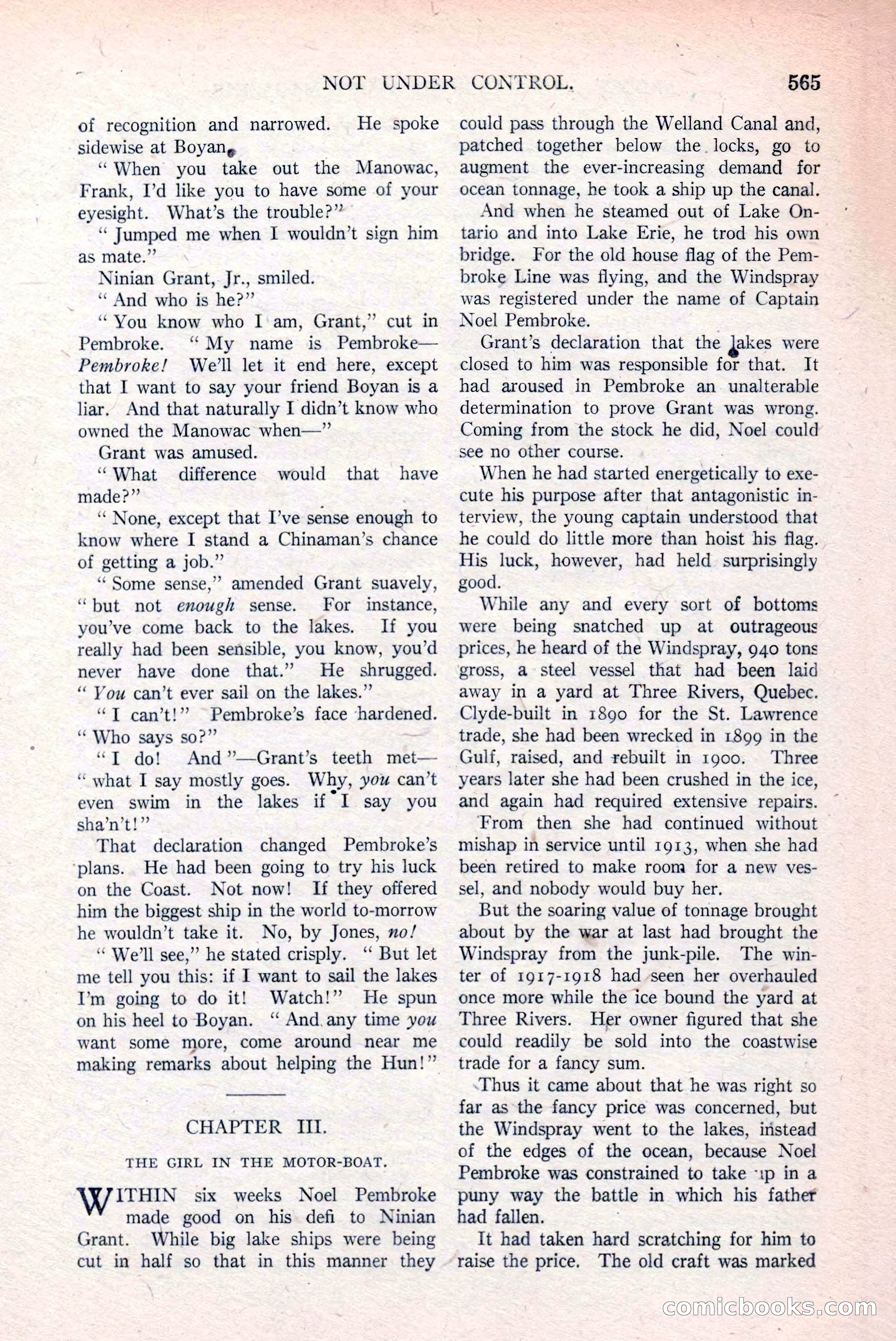 Argosy and Railroad Man's Magazine, March 15, 1919 — page 47 of 196