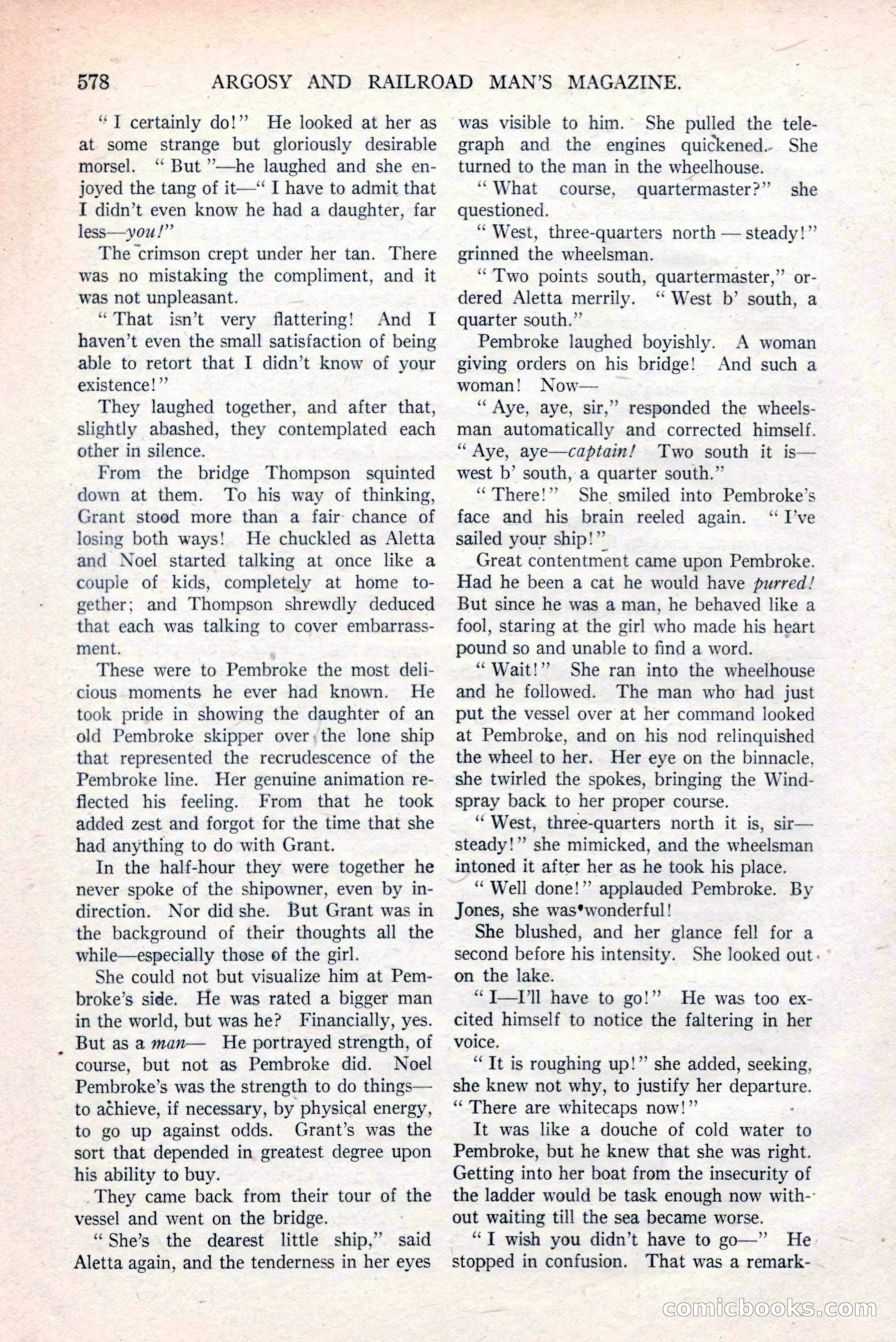 Argosy and Railroad Man's Magazine, March 15, 1919 — page 60 of 196