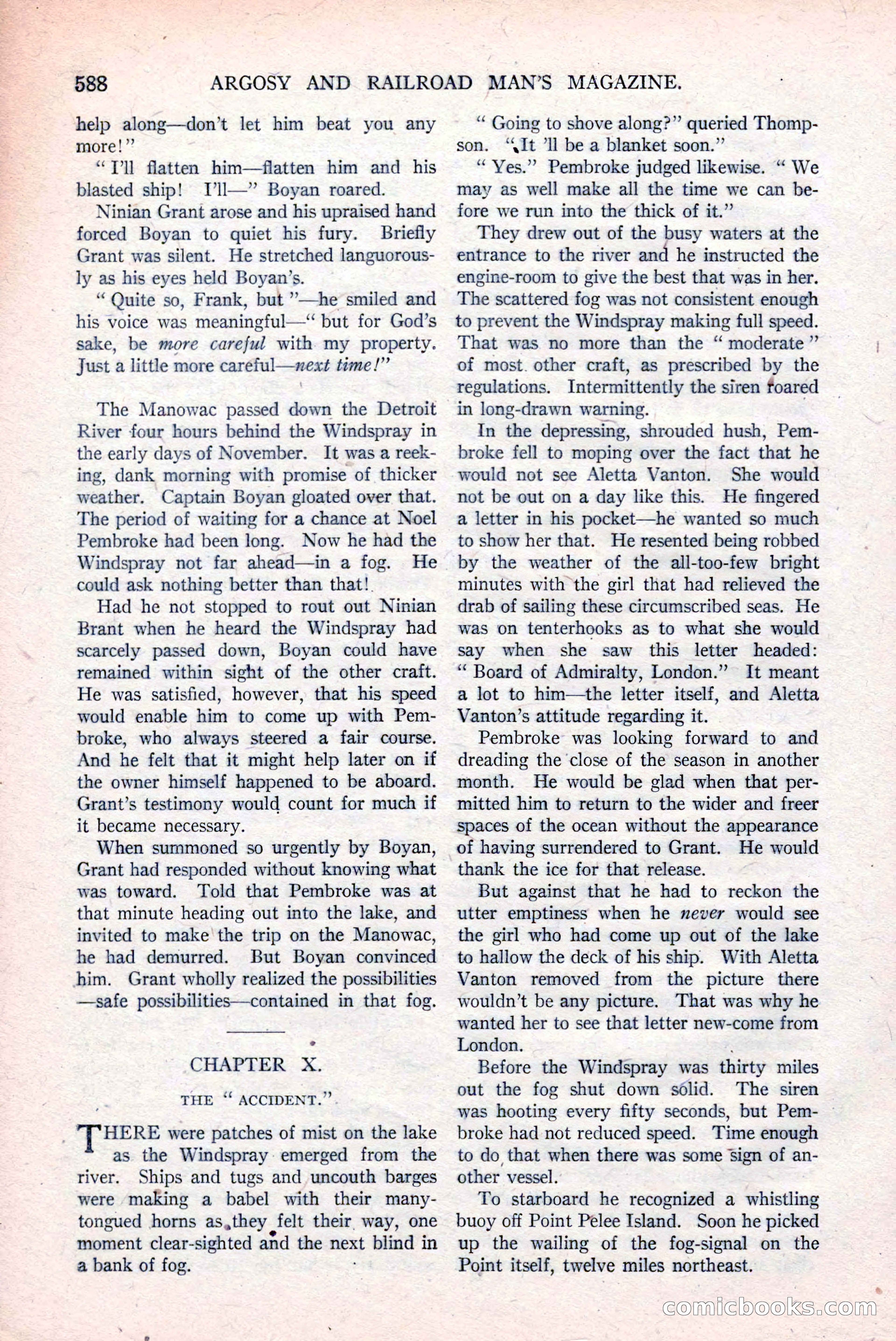 Argosy and Railroad Man's Magazine, March 15, 1919 — page 70 of 196