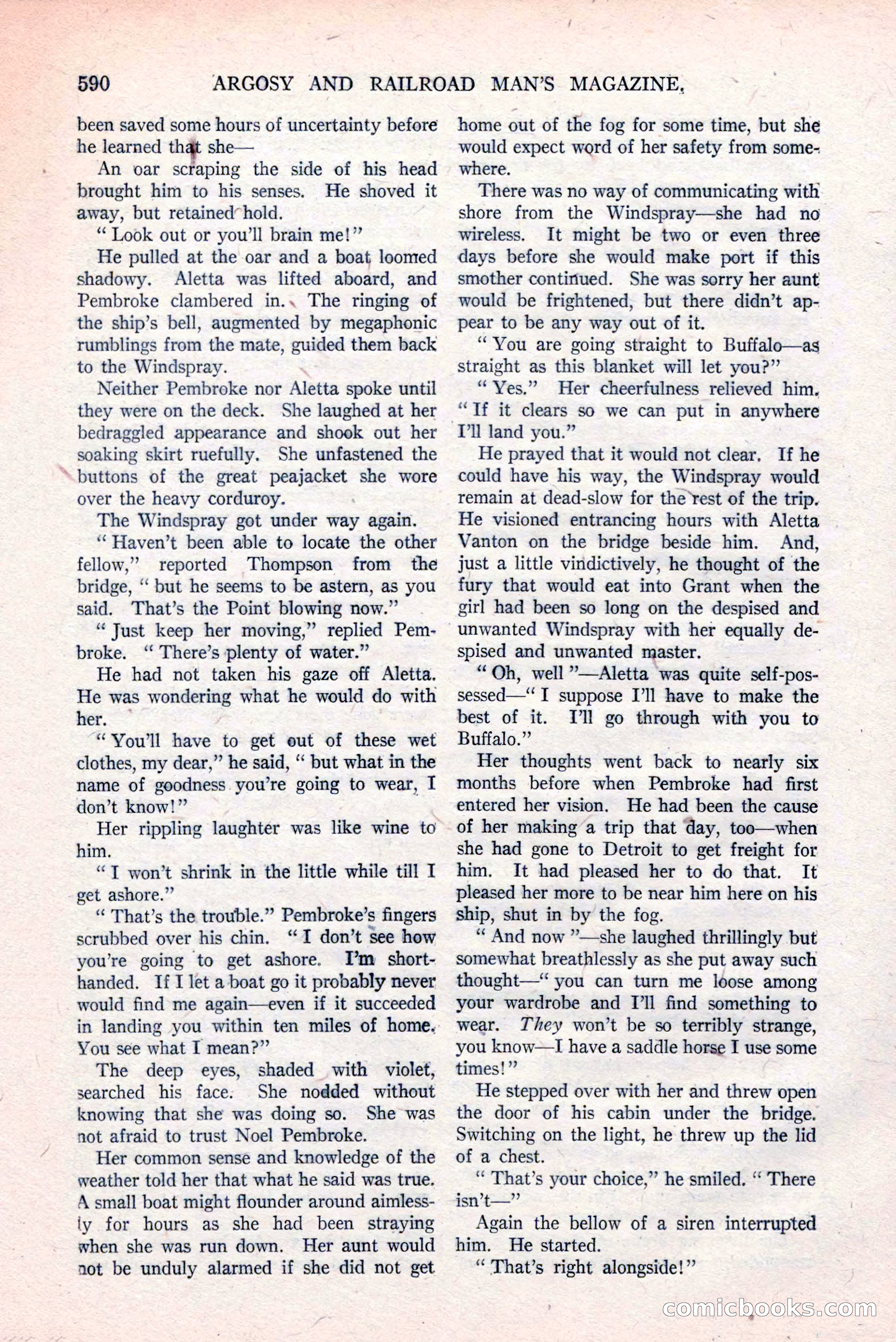 Argosy and Railroad Man's Magazine, March 15, 1919 — page 72 of 196