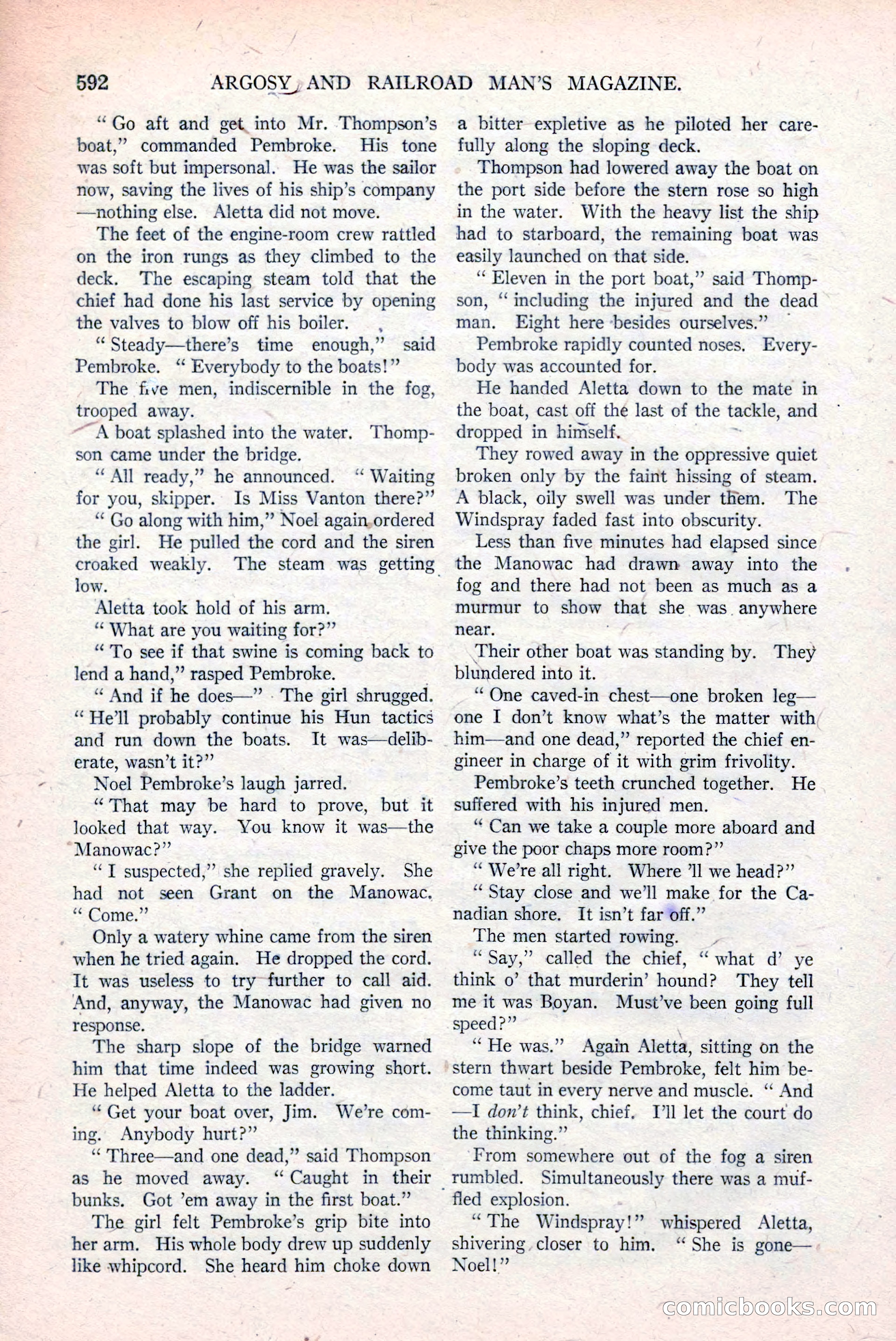 Argosy and Railroad Man's Magazine, March 15, 1919 — page 74 of 196