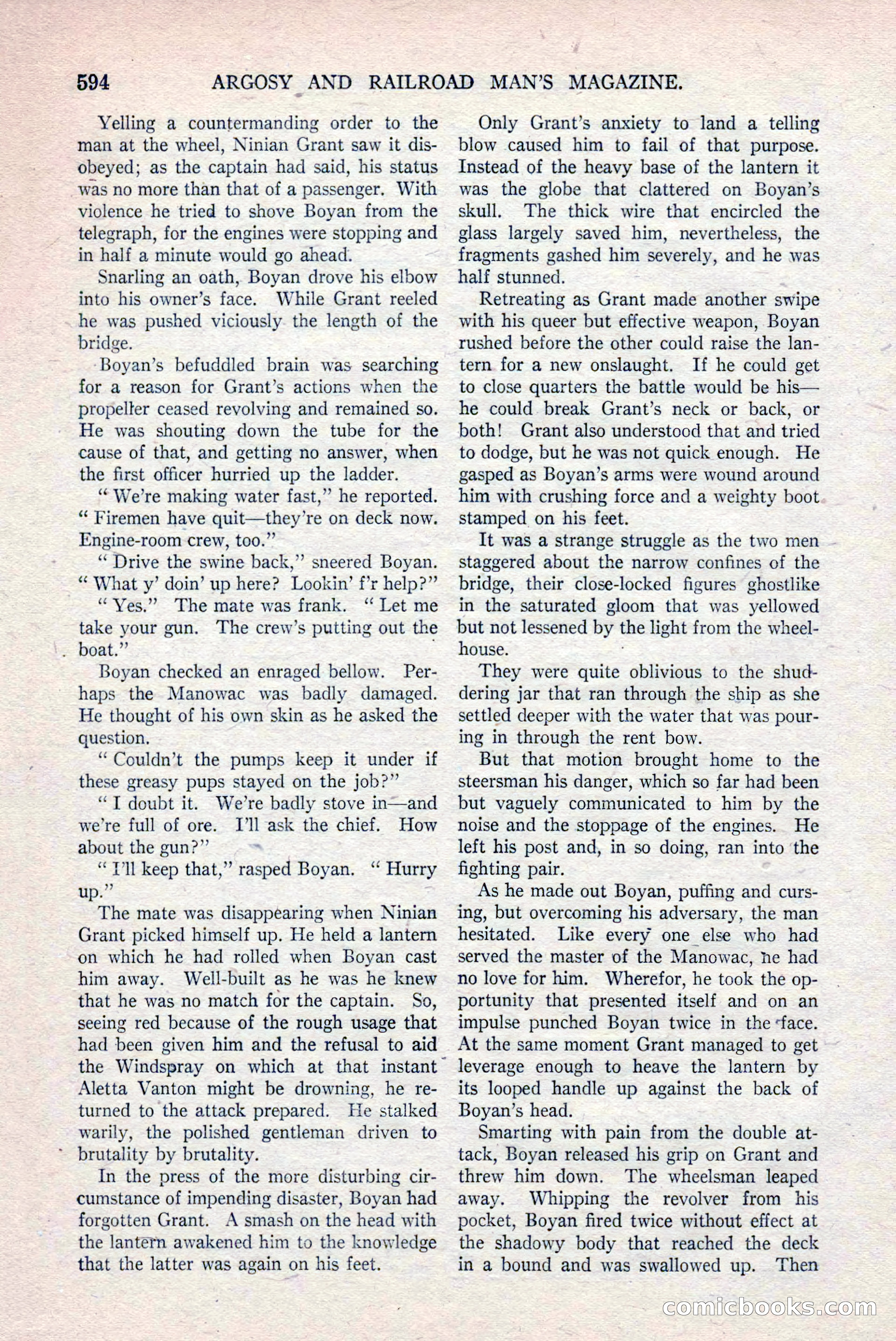 Argosy and Railroad Man's Magazine, March 15, 1919 — page 76 of 196
