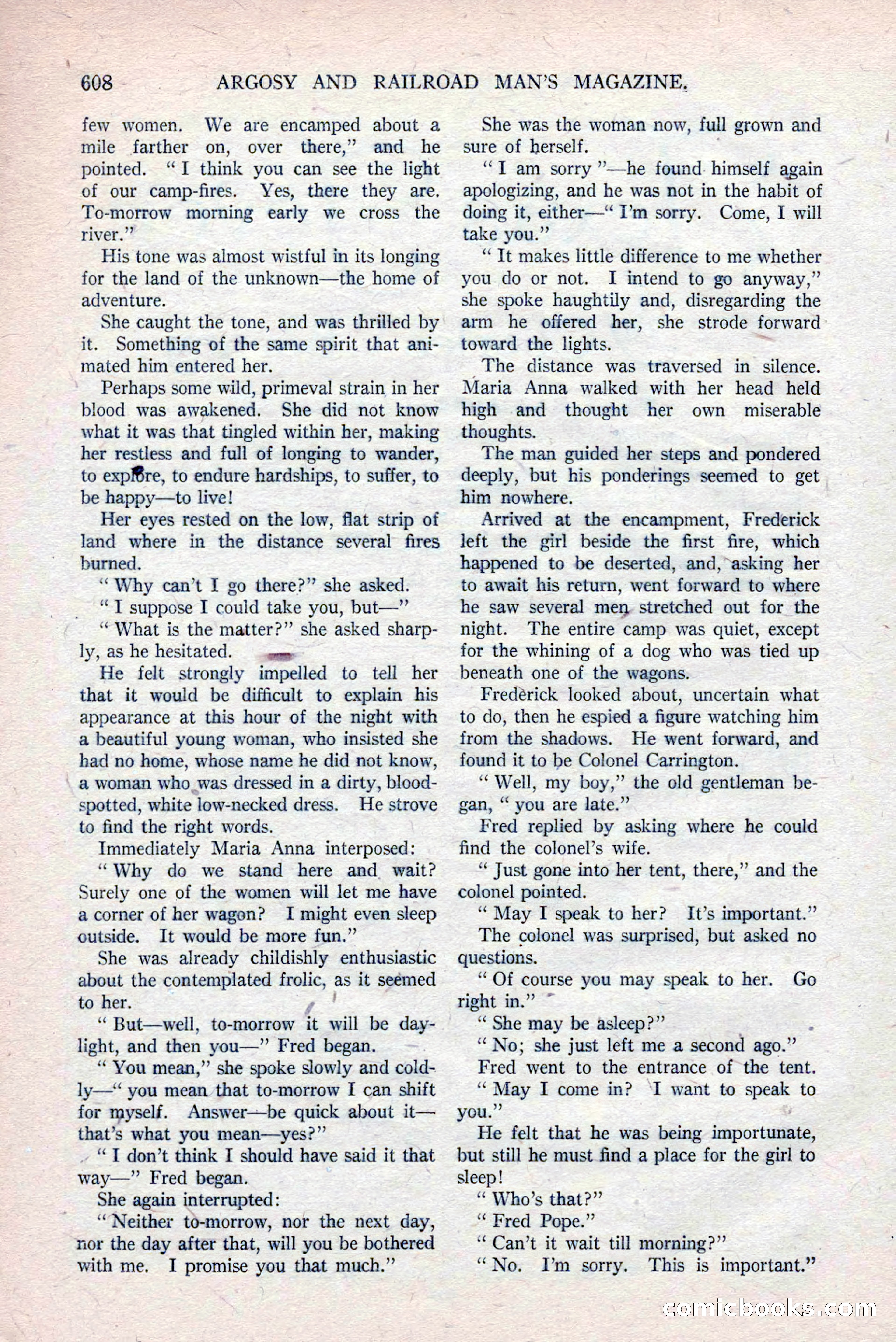Argosy and Railroad Man's Magazine, March 15, 1919 — page 90 of 196