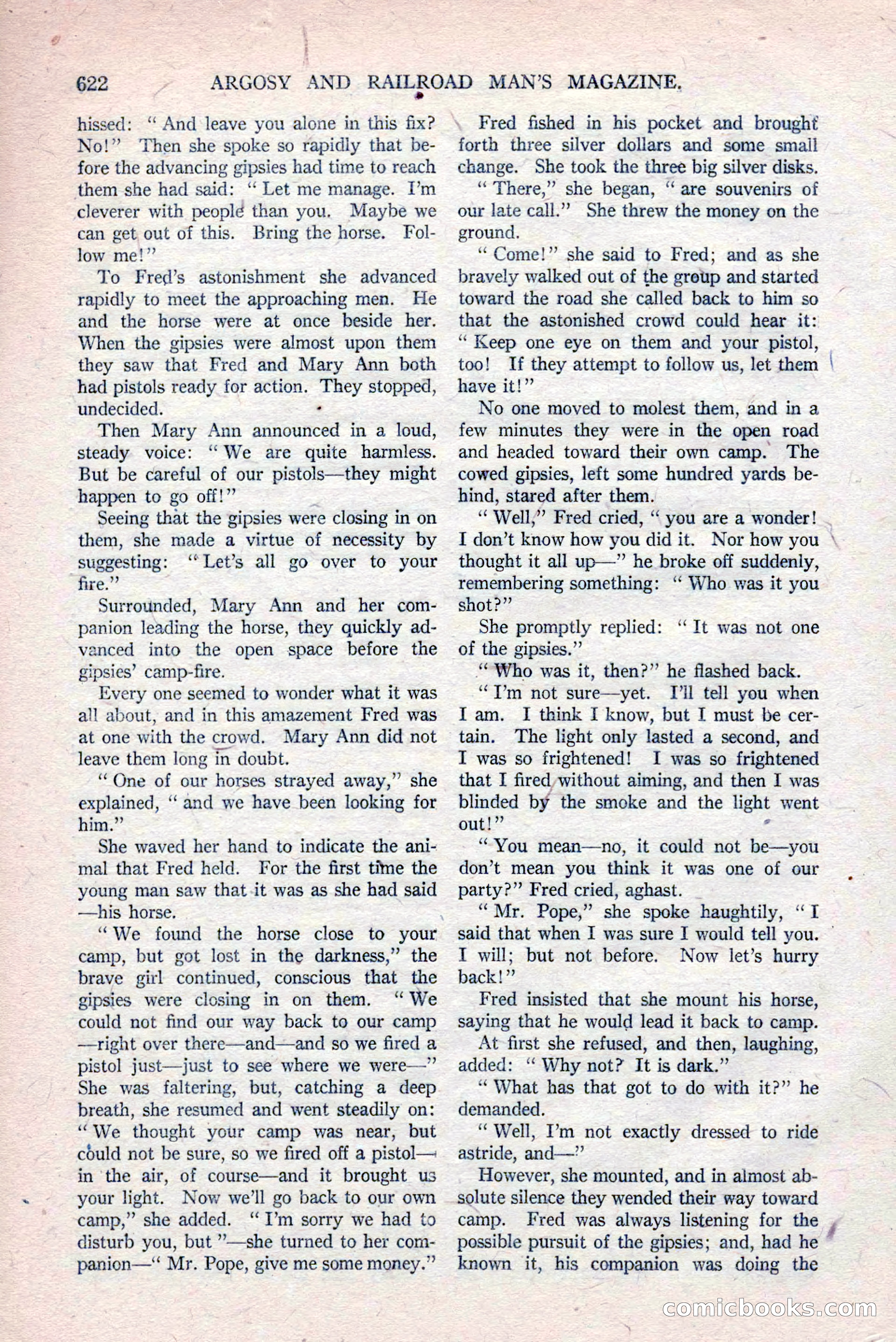 Argosy and Railroad Man's Magazine, March 15, 1919 — page 104 of 196