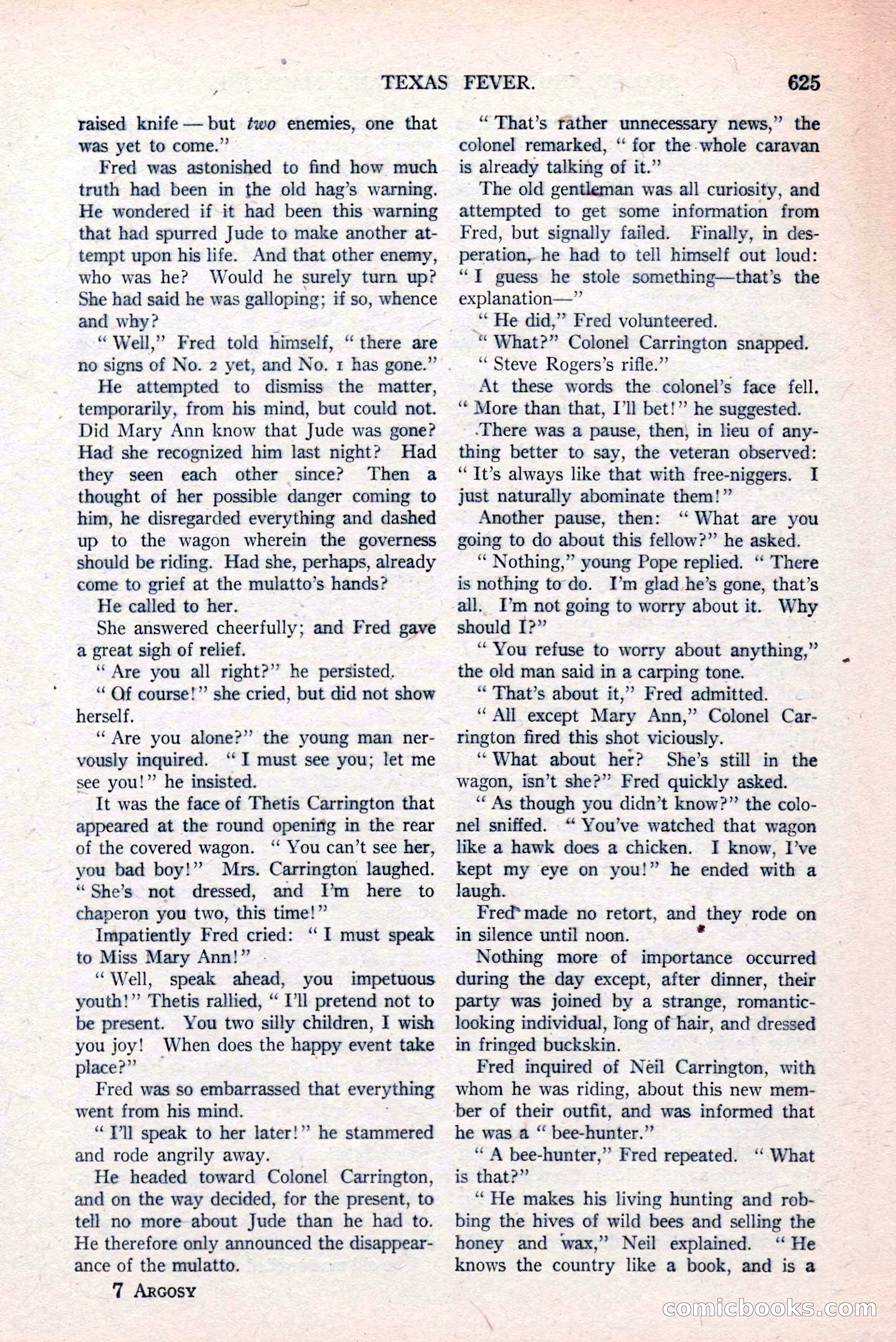 Argosy and Railroad Man's Magazine, March 15, 1919 — page 107 of 196