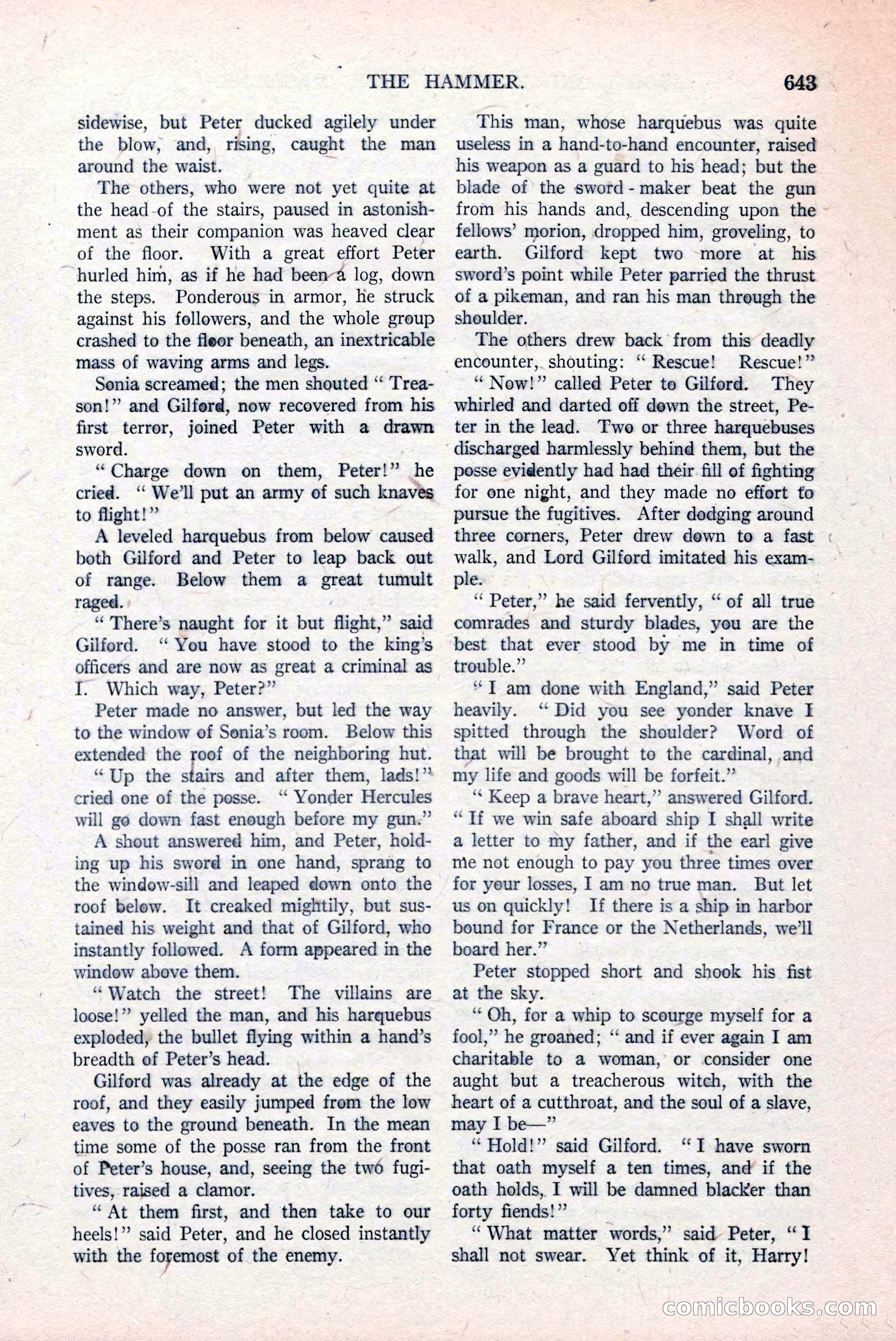 Argosy and Railroad Man's Magazine, March 15, 1919 — page 125 of 196