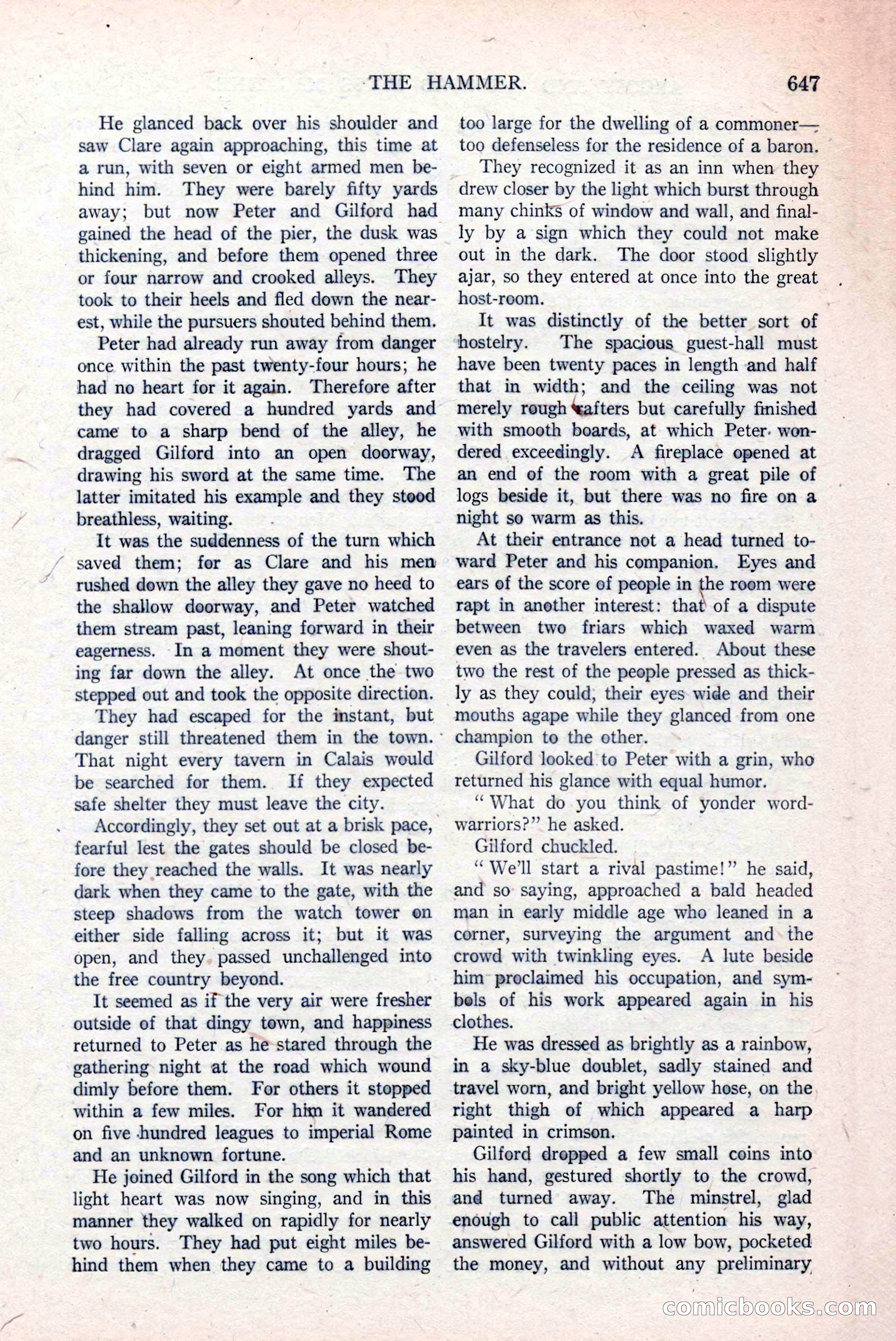Argosy and Railroad Man's Magazine, March 15, 1919 — page 129 of 196