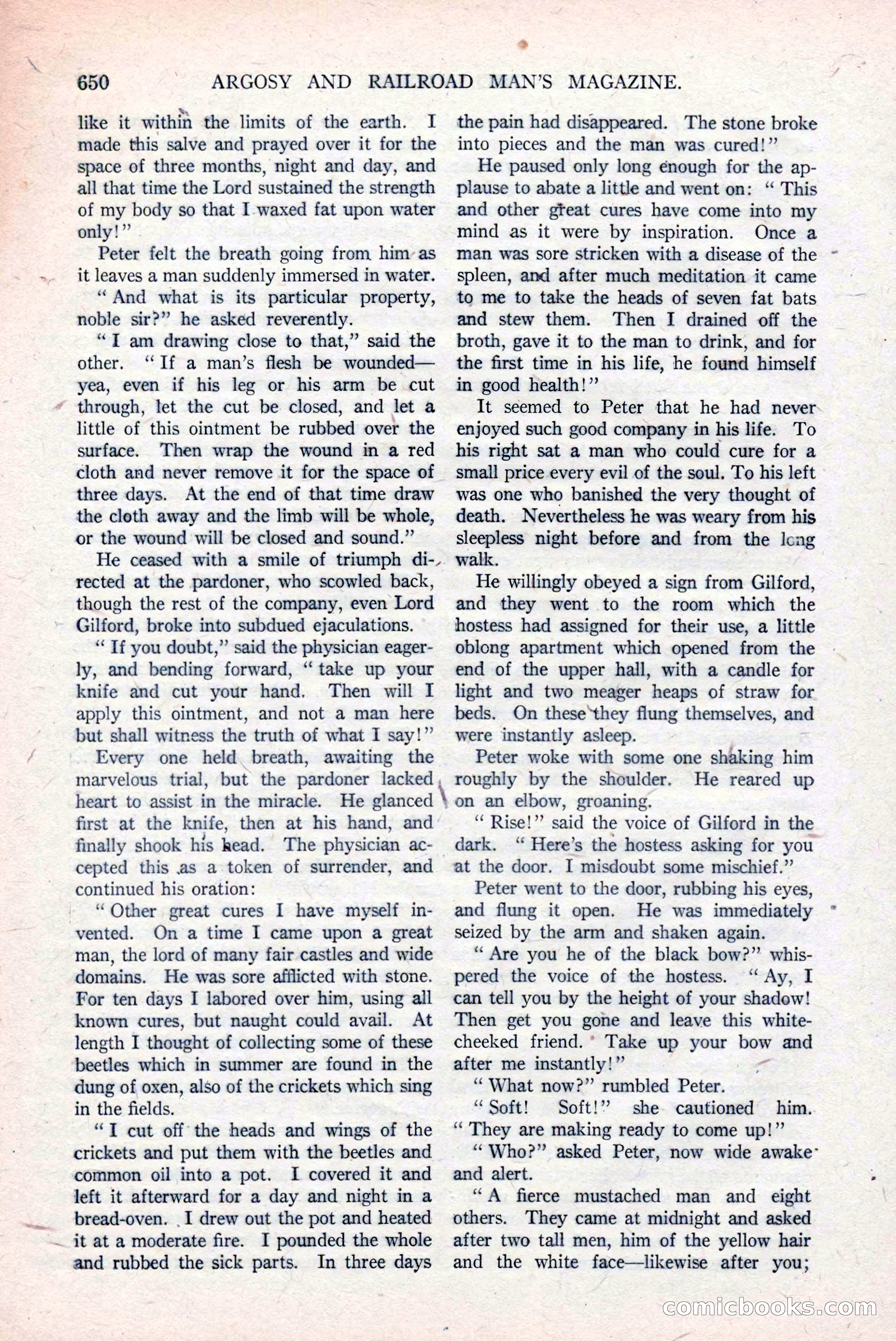 Argosy and Railroad Man's Magazine, March 15, 1919 — page 132 of 196