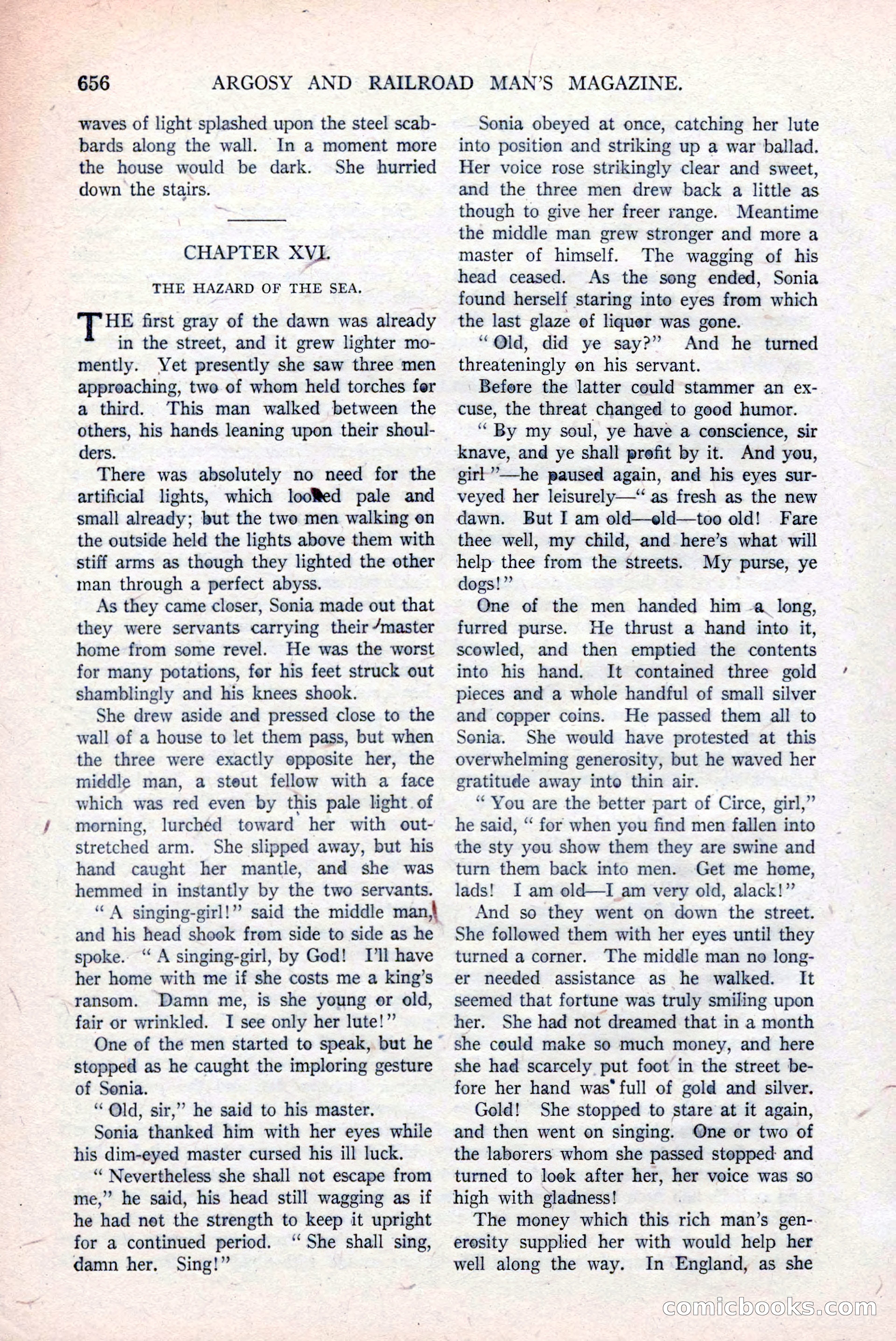 Argosy and Railroad Man's Magazine, March 15, 1919 — page 138 of 196