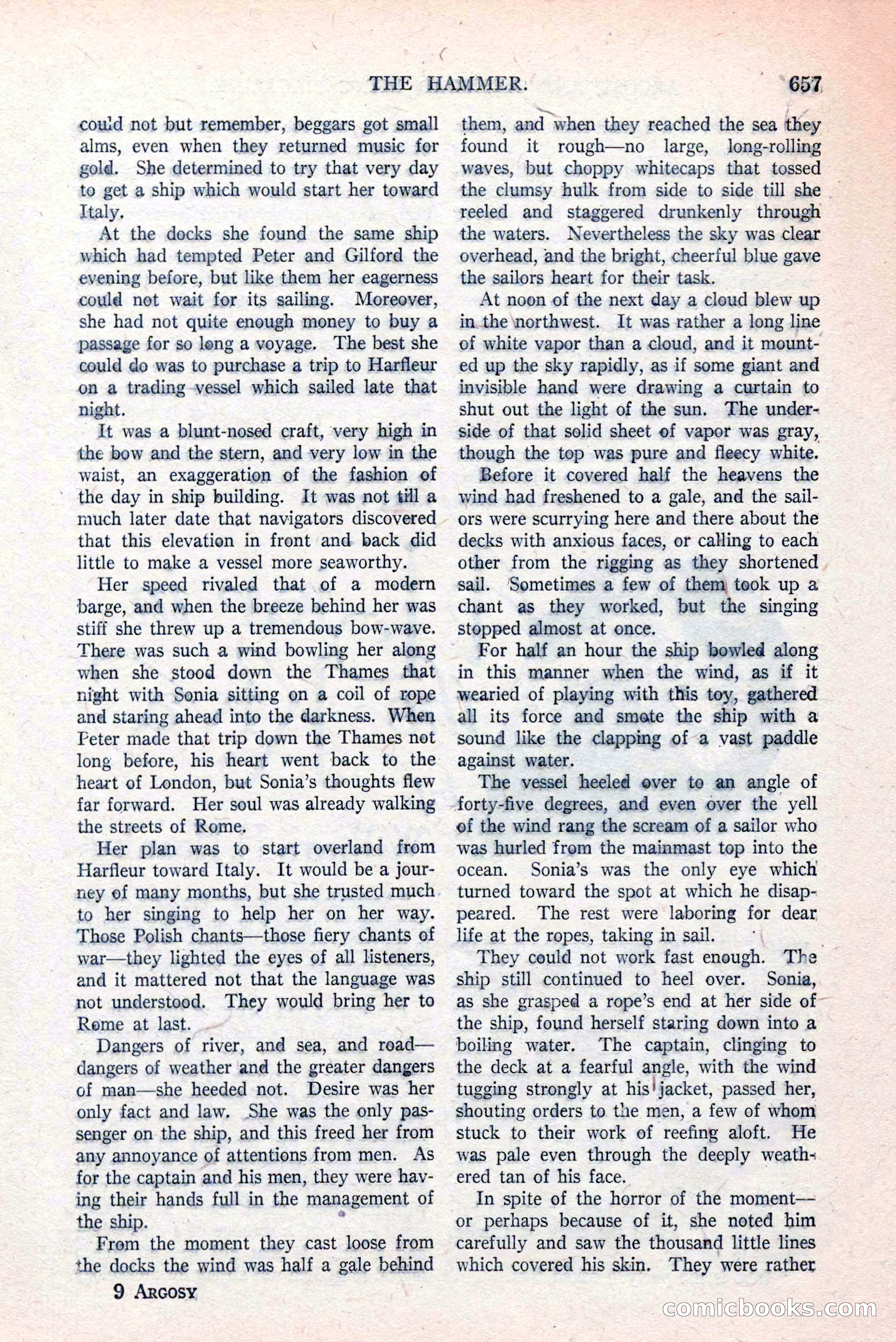 Argosy and Railroad Man's Magazine, March 15, 1919 — page 139 of 196